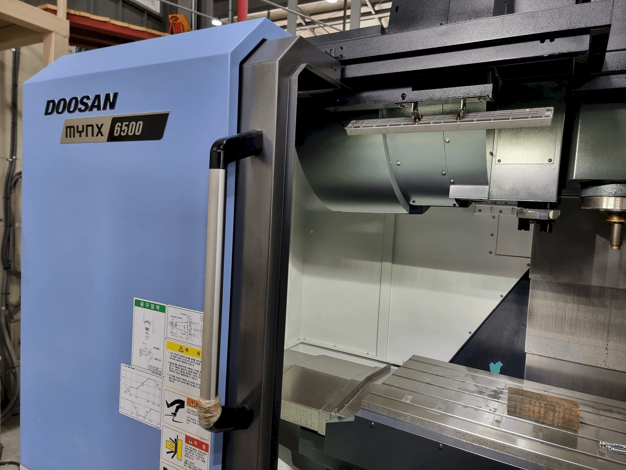 Mašīnas DOOSAN MYNX 6500 pretskats