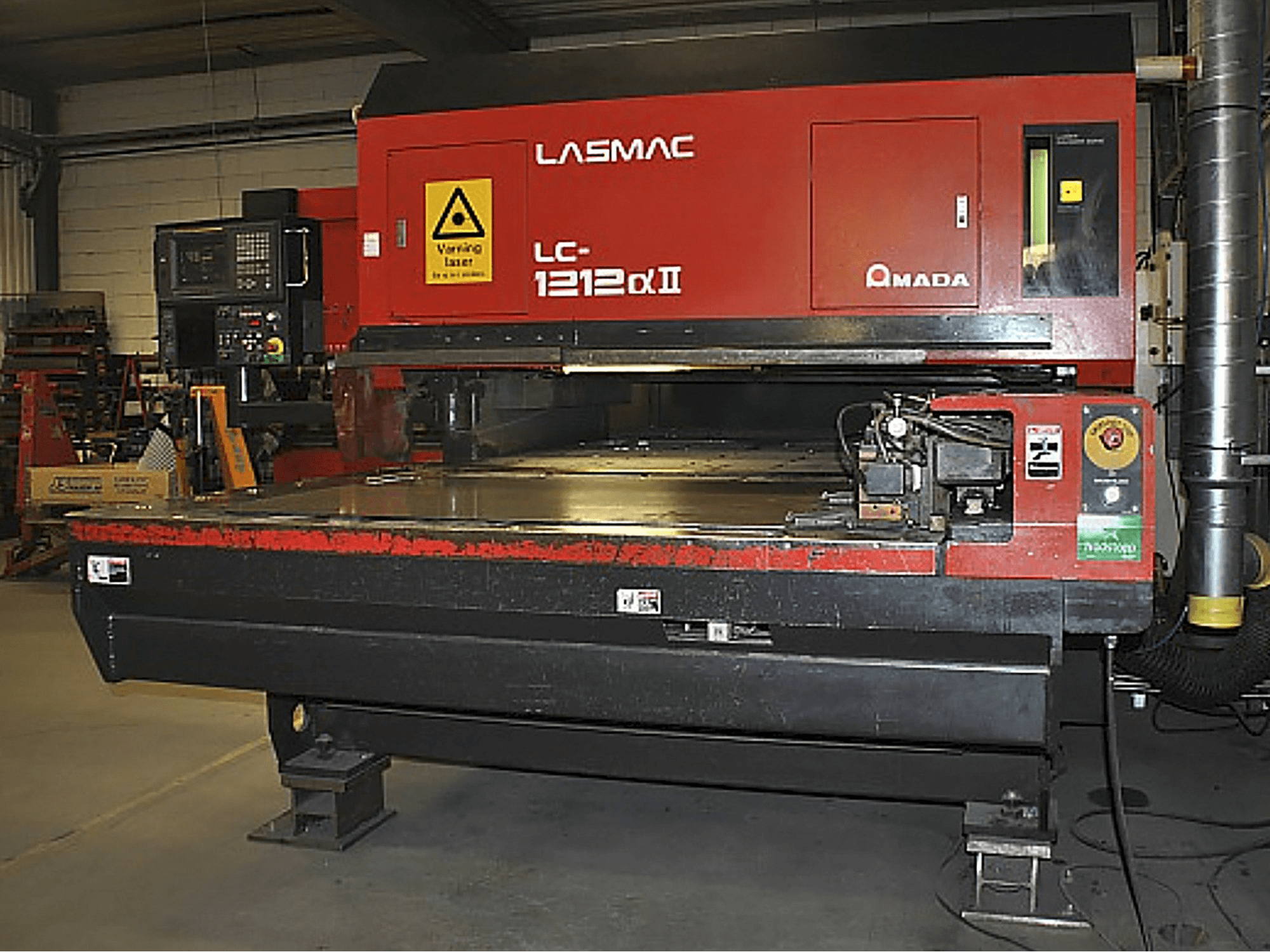 Mašīnas AMADA LC 1212 α2 pretskats