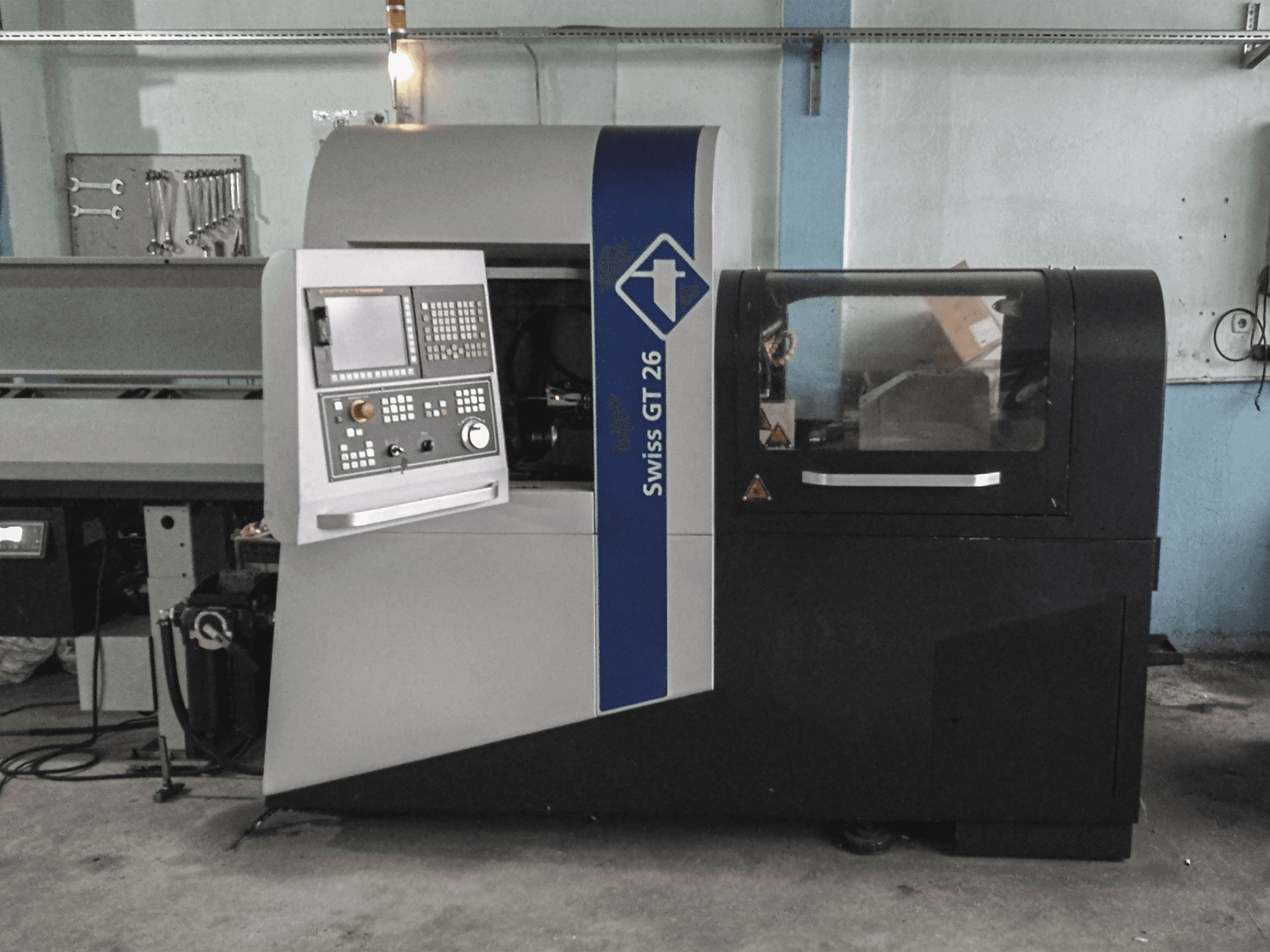 Mašīnas Tornos SWISS GT 26 pretskats