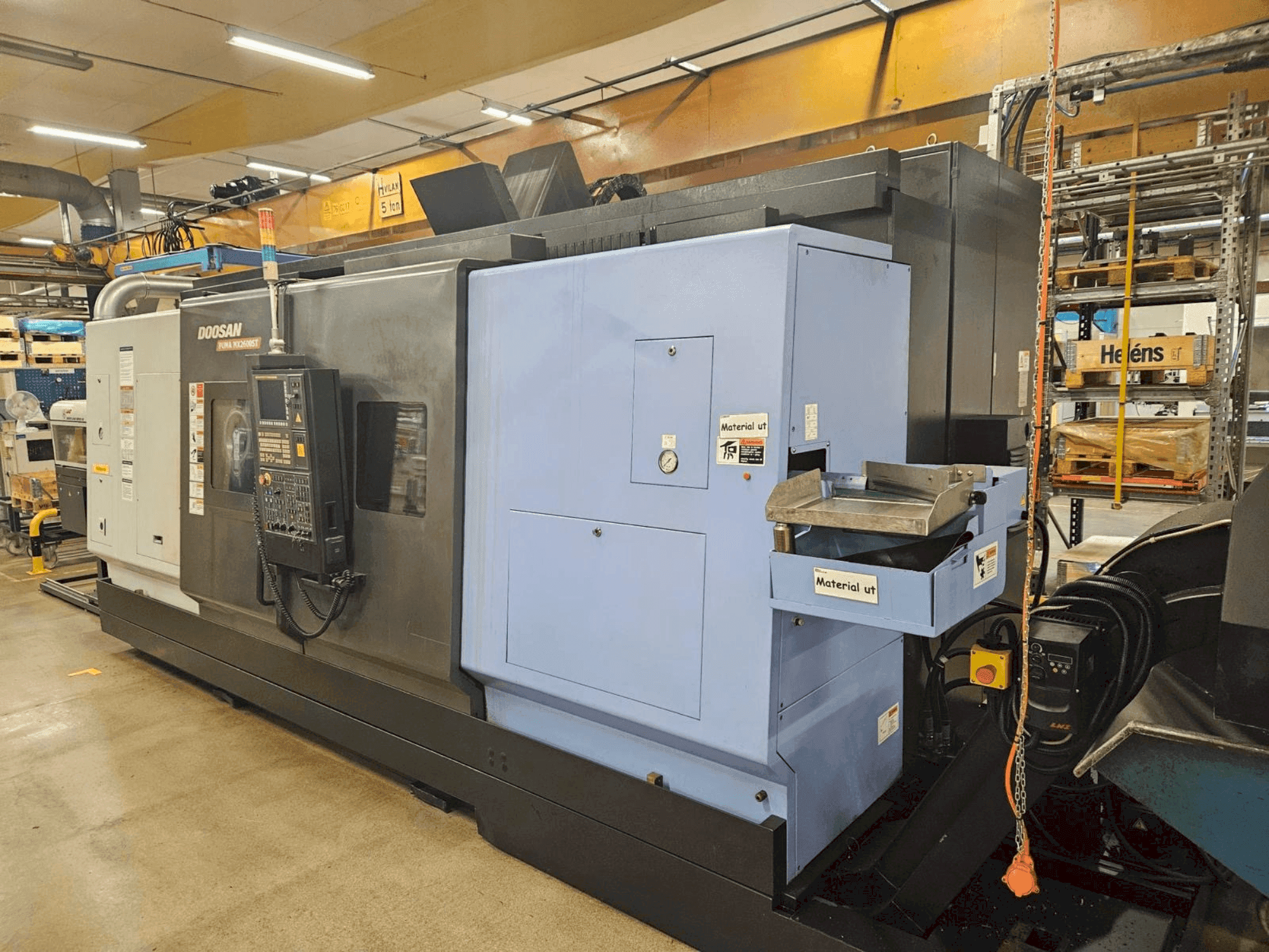 Mašīnas DOOSAN Puma MX2600ST (2013) pretskats