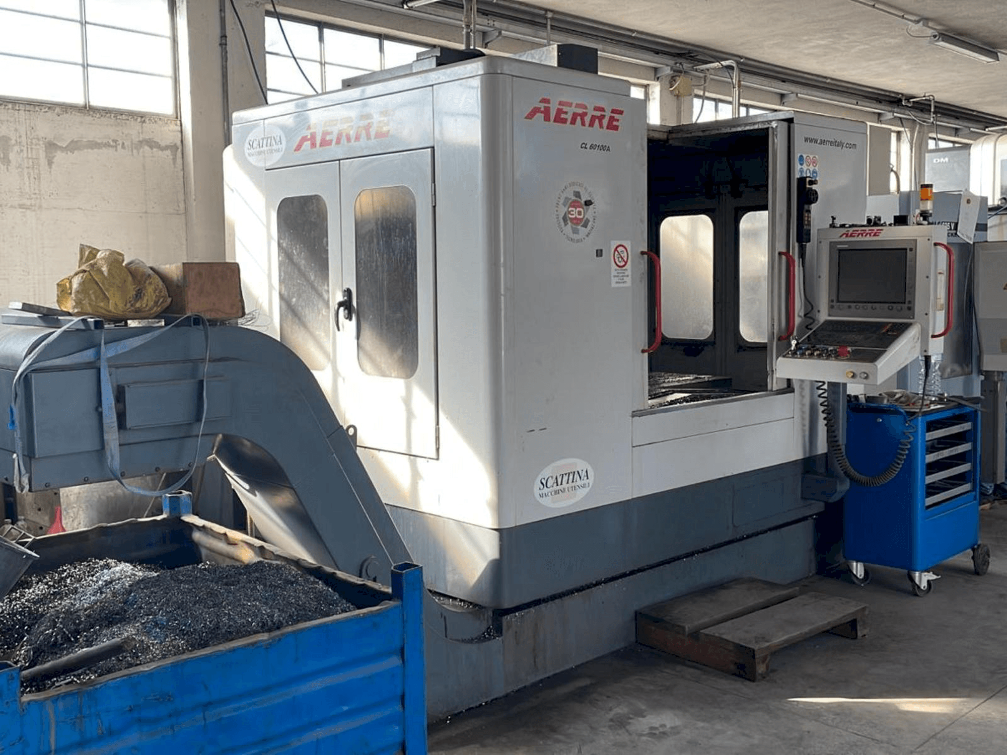 Mašīnas AERRE CL60 100A pretskats