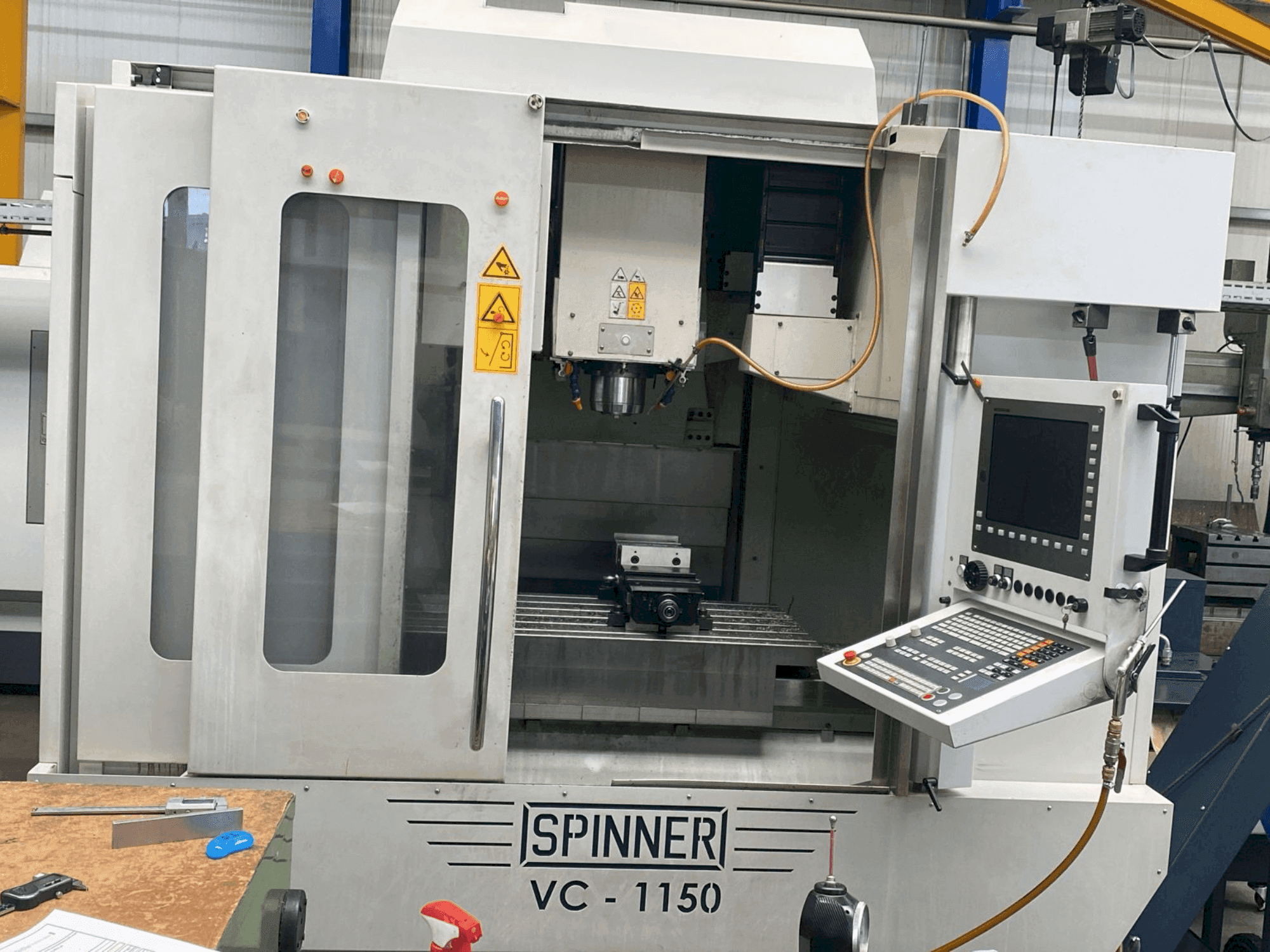 Mašīnas SPINNER VC 1150 pretskats