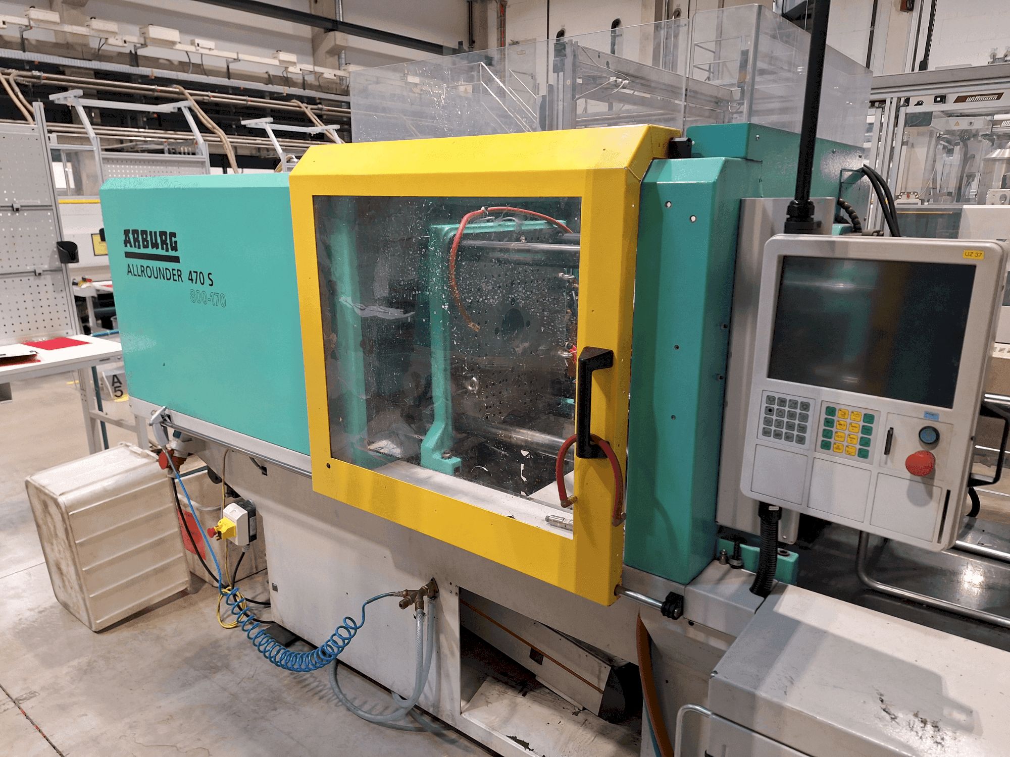 Mašīnas Arburg 470 S 800-170 pretskats