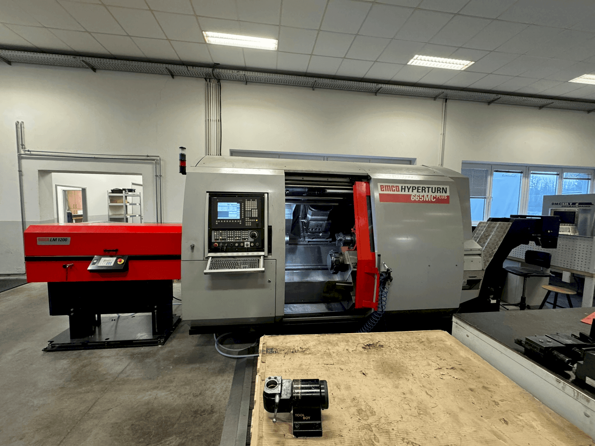 Mašīnas EMCO Hyperturn 665MC Plus pretskats