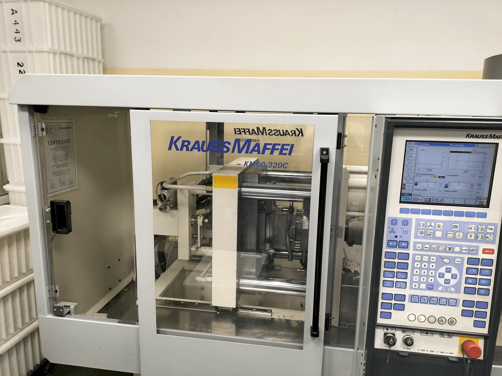 Mašīnas Krauss Maffei KM 50-220C Win pretskats