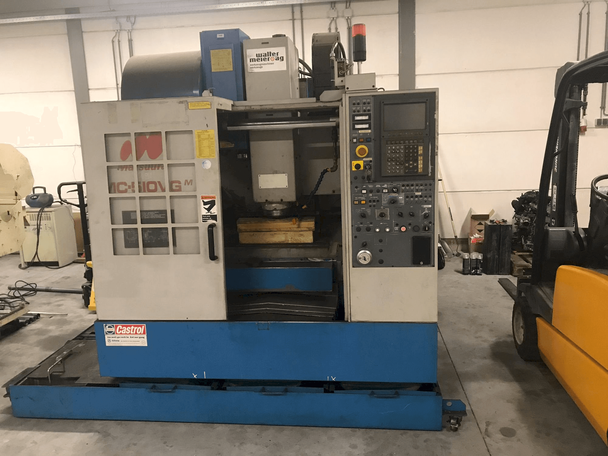 Mašīnas Matsuura MC 510 VG M pretskats