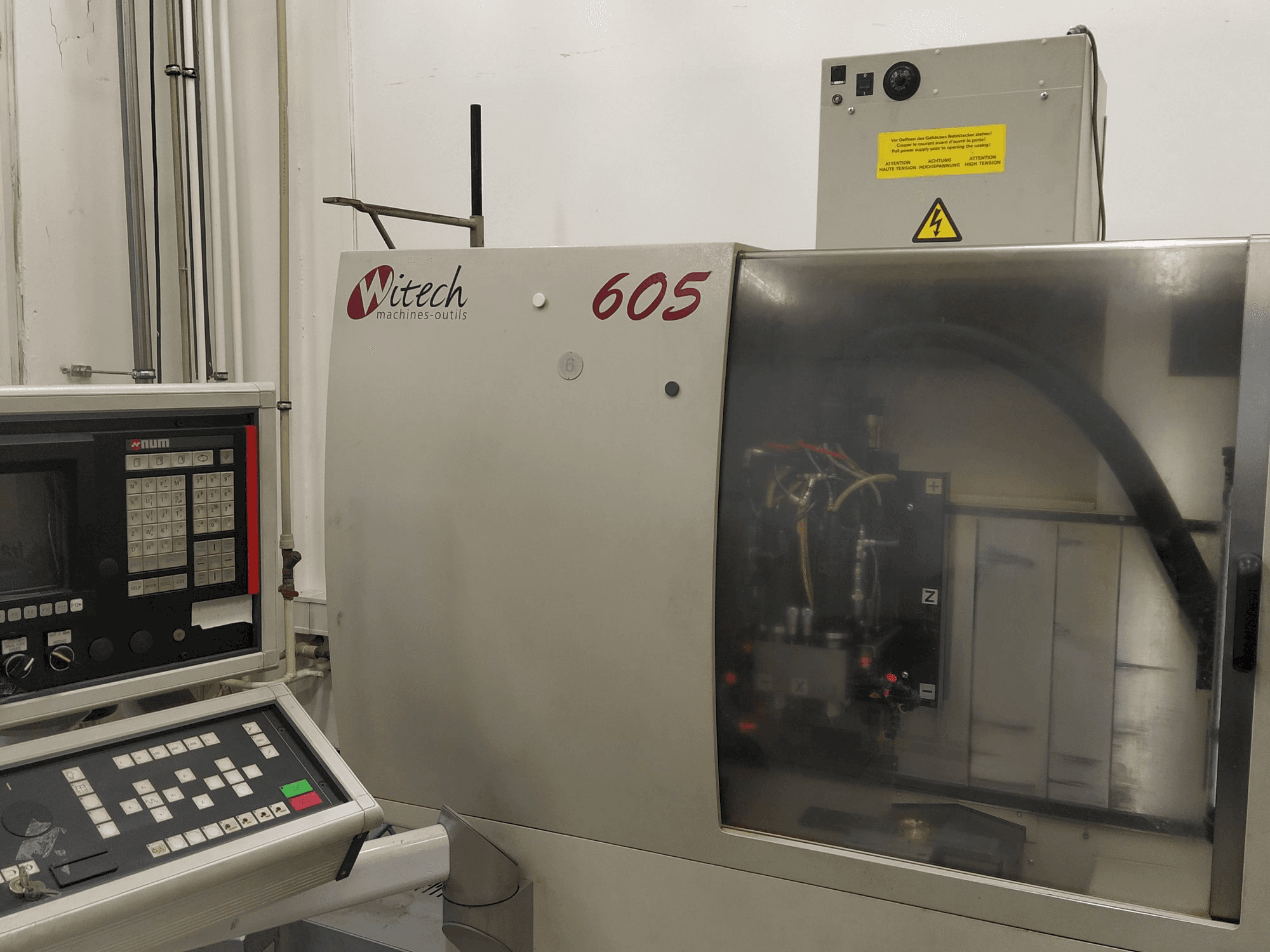 Mašīnas Witech 605 pretskats