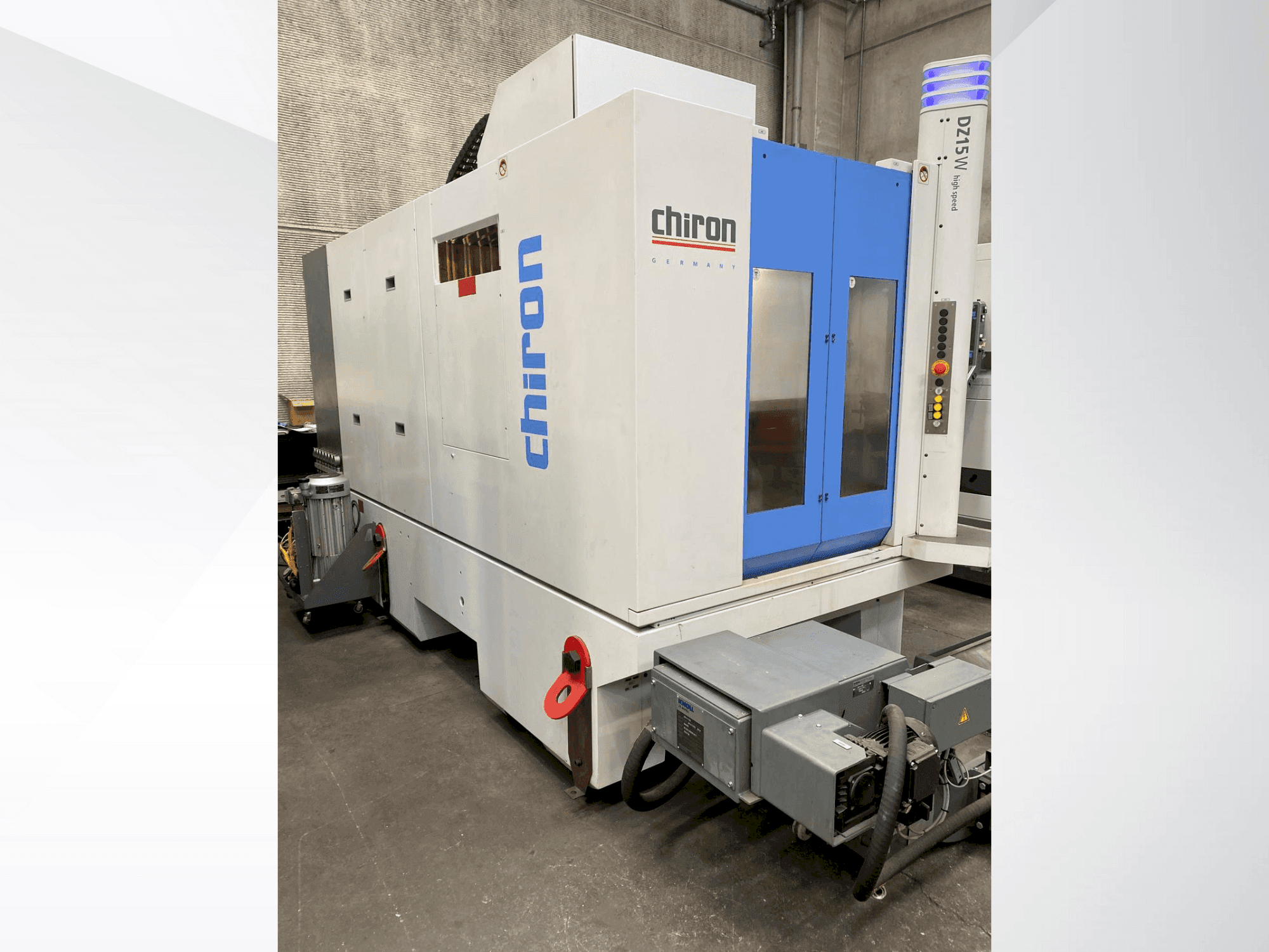 Mašīnas CHIRON DZ15W HS pretskats