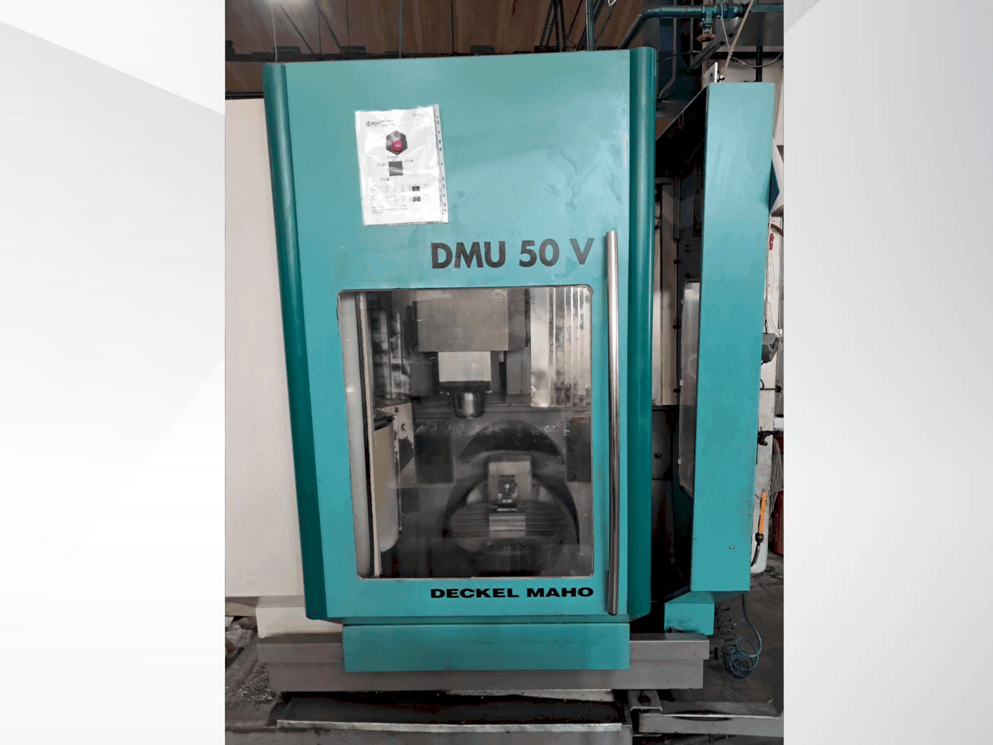 Mašīnas DECKEL MAHO DMU 50V pretskats