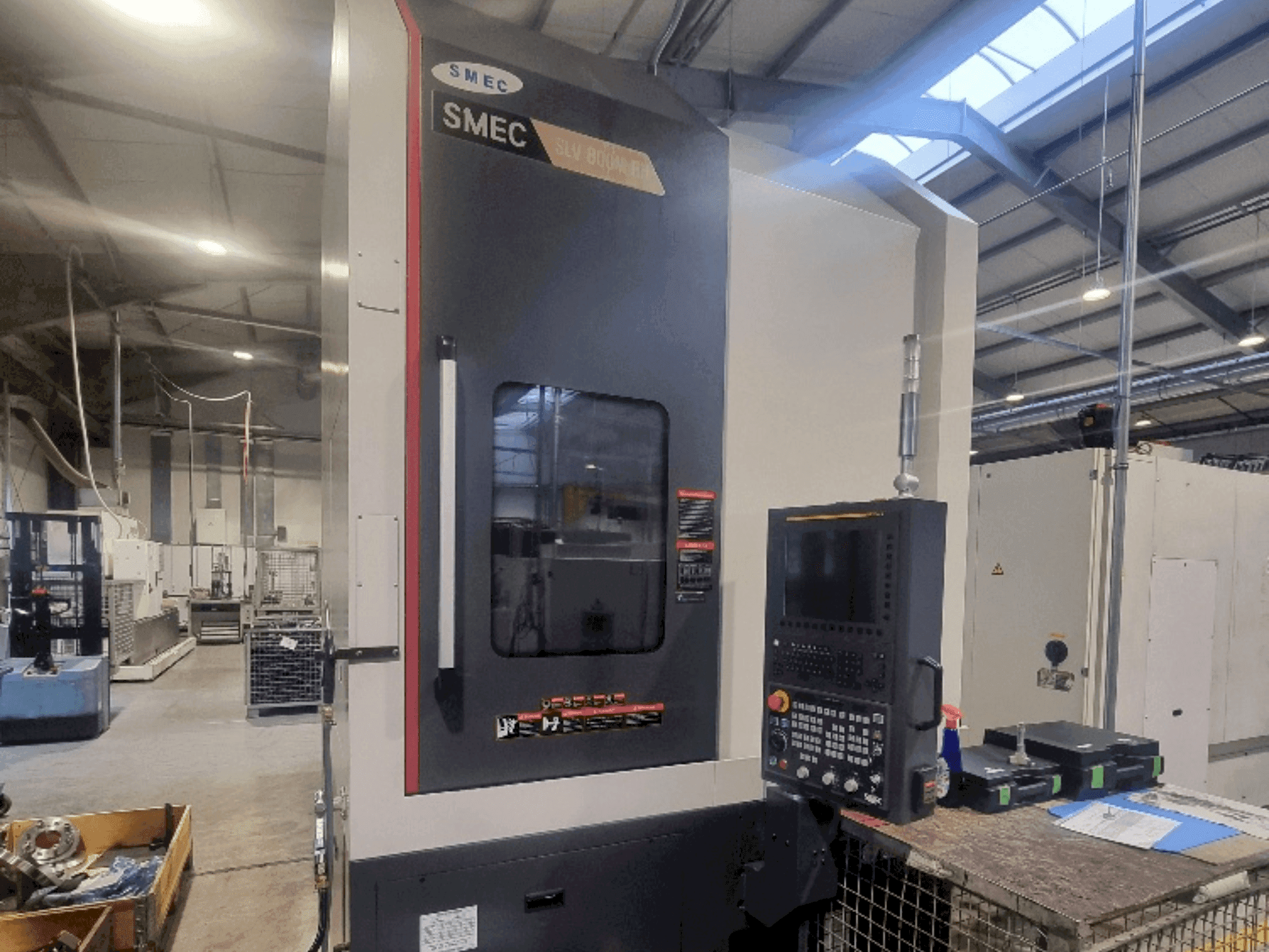 Mašīnas SMEC SLV800MR pretskats