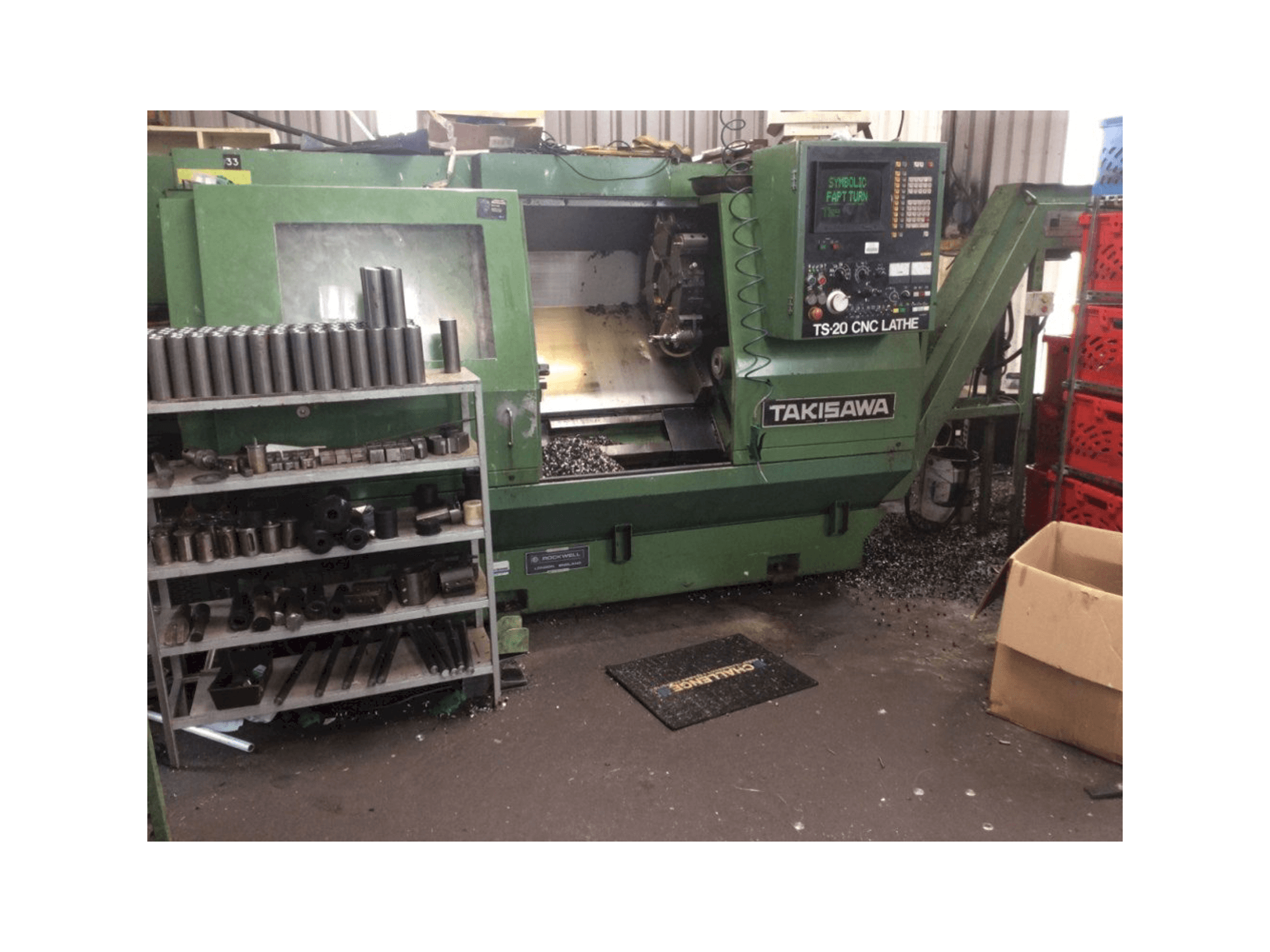 Mašīnas Takisawa TS-20 pretskats