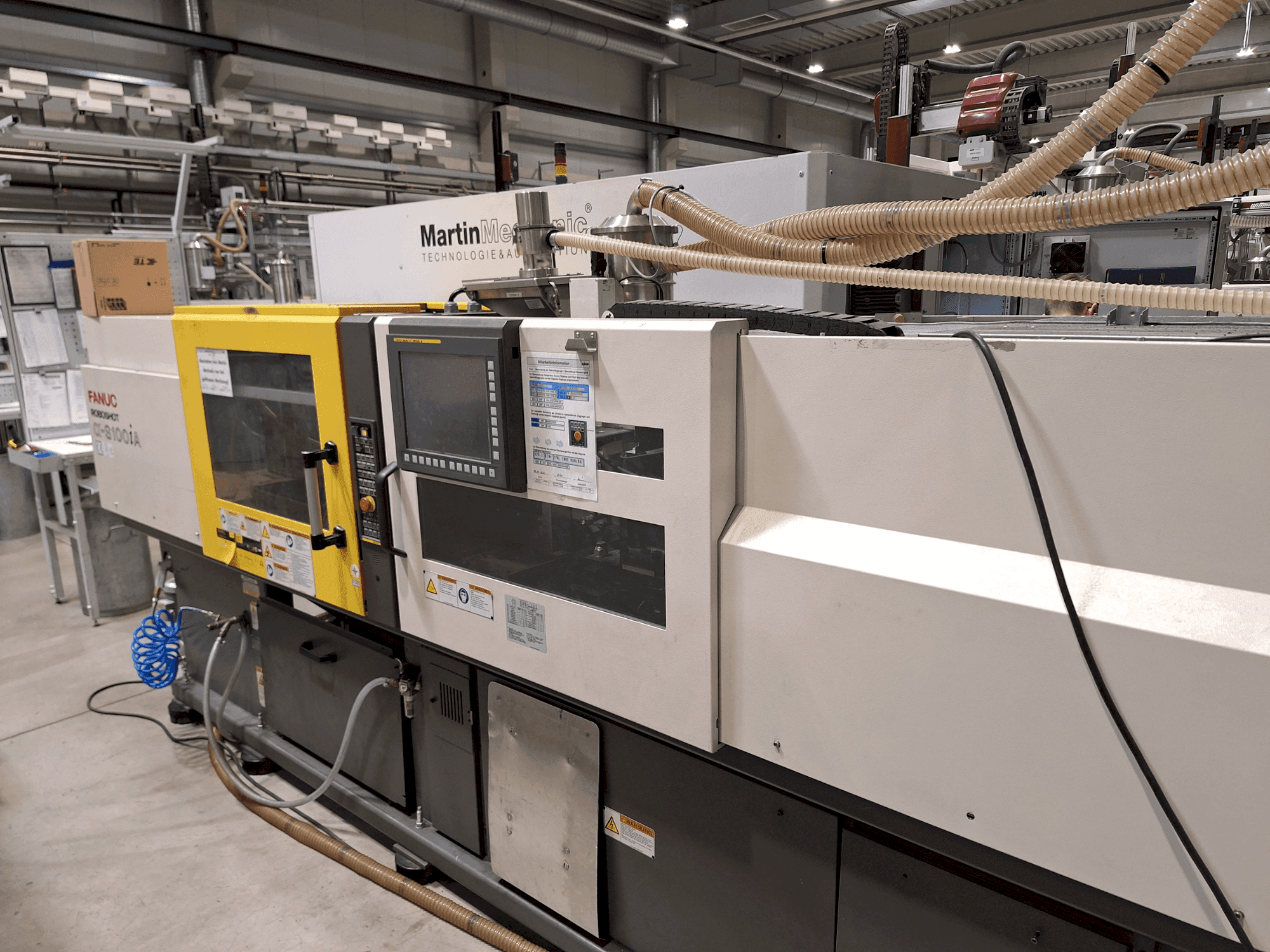 Mašīnas FANUC Roboshot S100iA pretskats