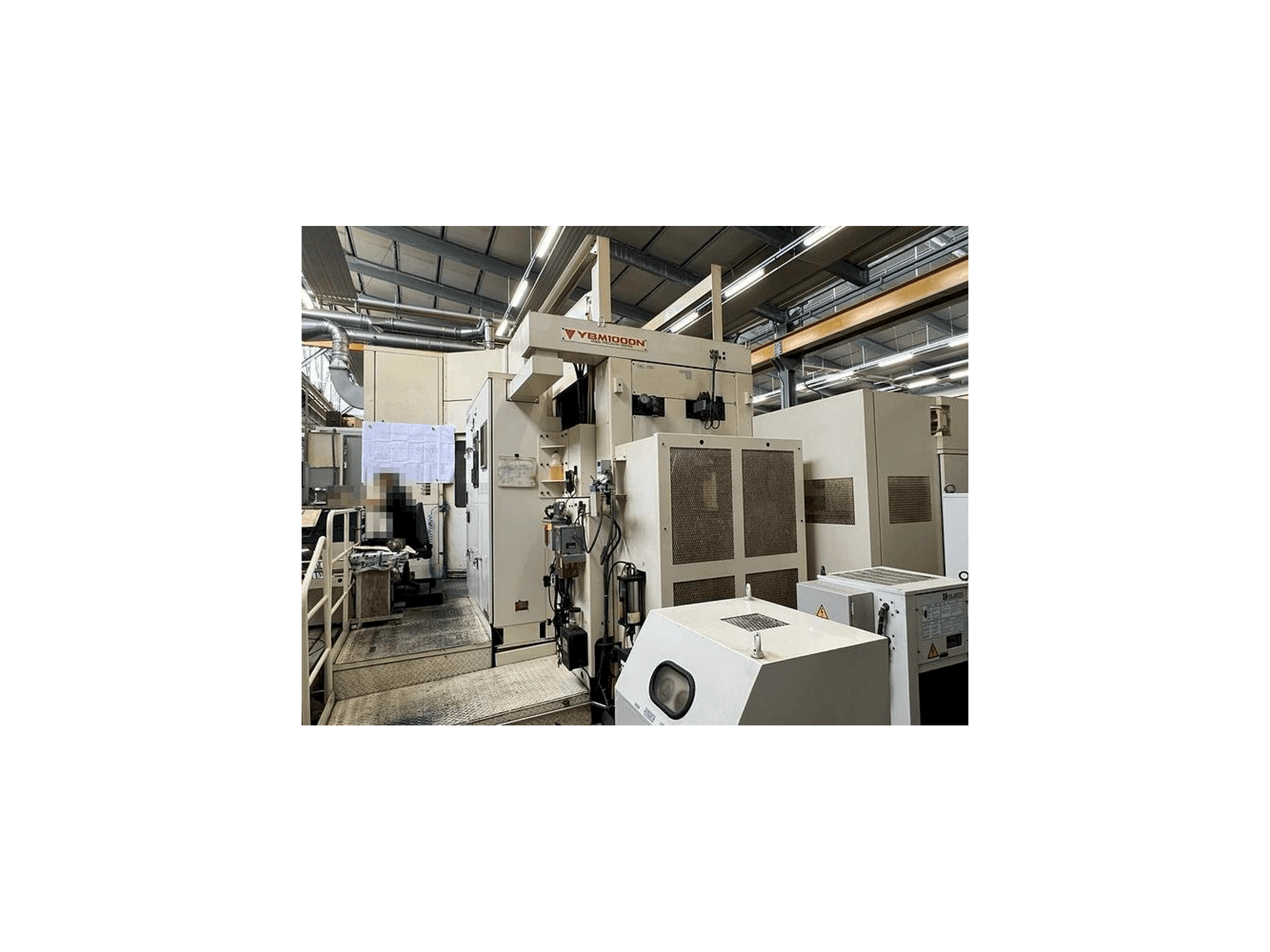 Mašīnas YASDA YBM 1000N pretskats