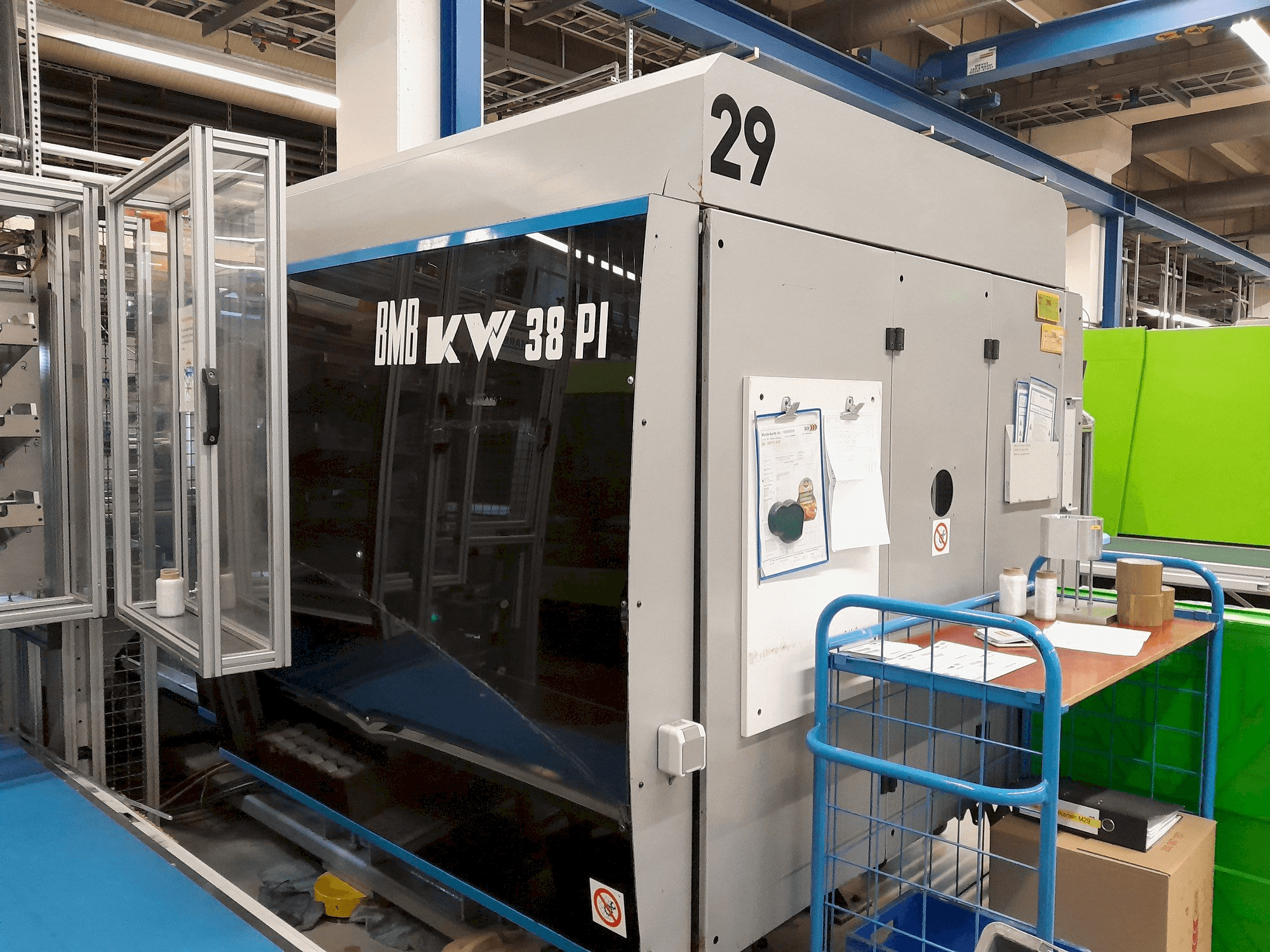 Mašīnas BMB KW 38 PI/1300 pretskats