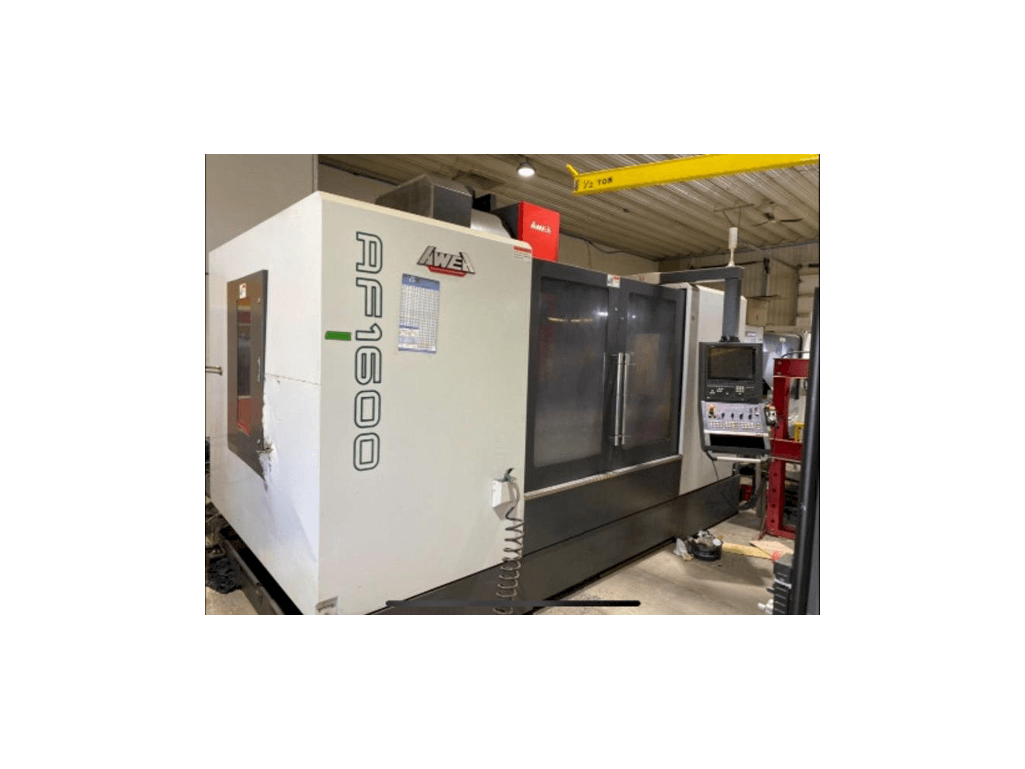 Mašīnas AWEA AF-1600 pretskats