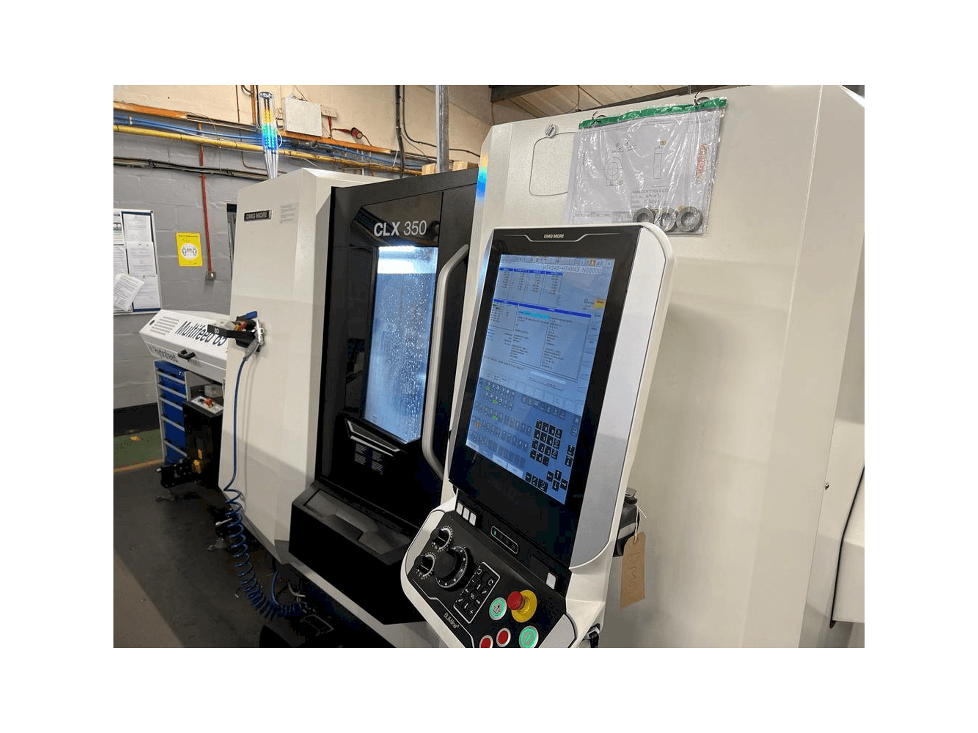 Mašīnas DMG MORI CLX 350 pretskats