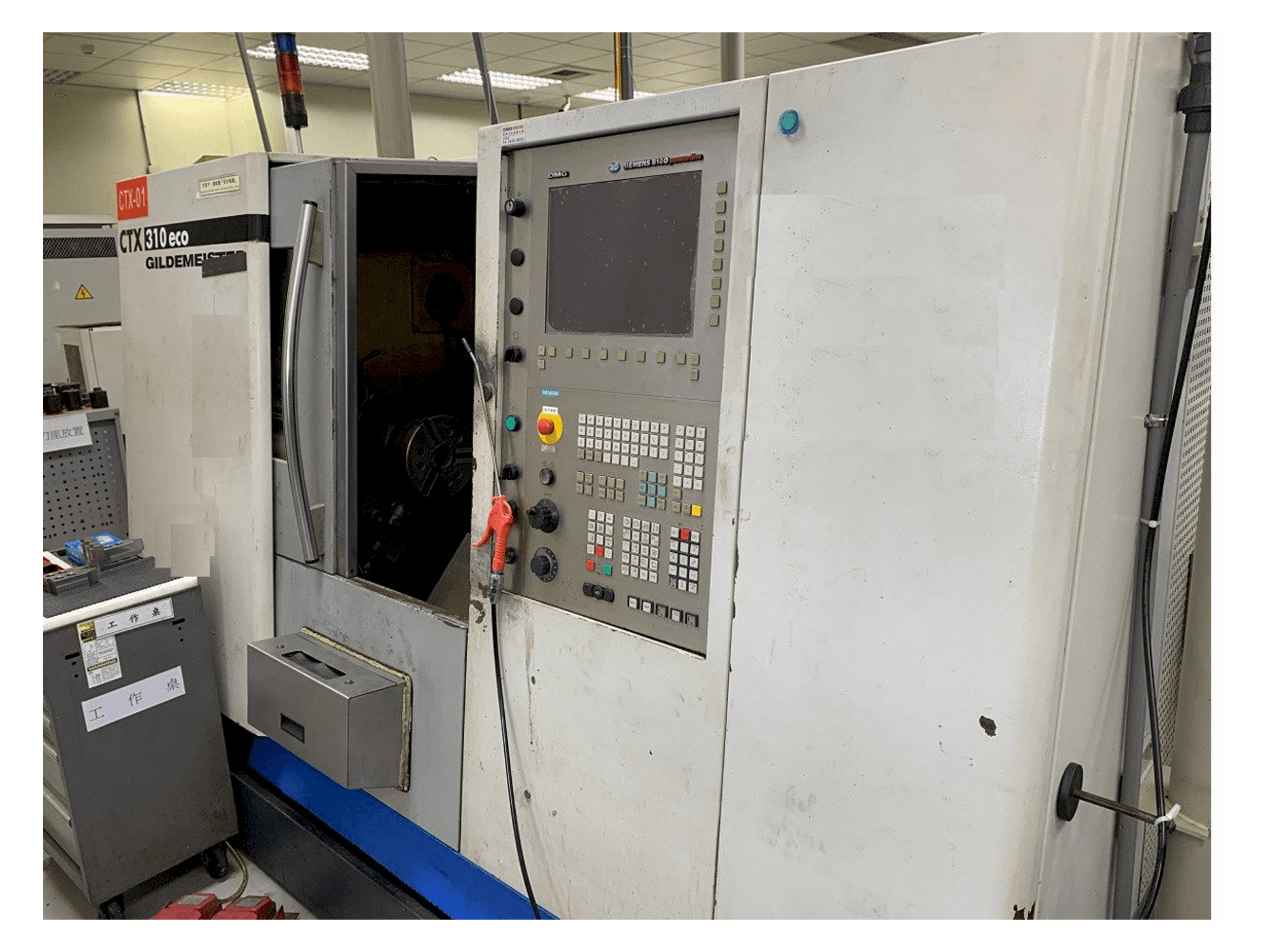Mašīnas Gildemeister CTX 310V1 eco pretskats