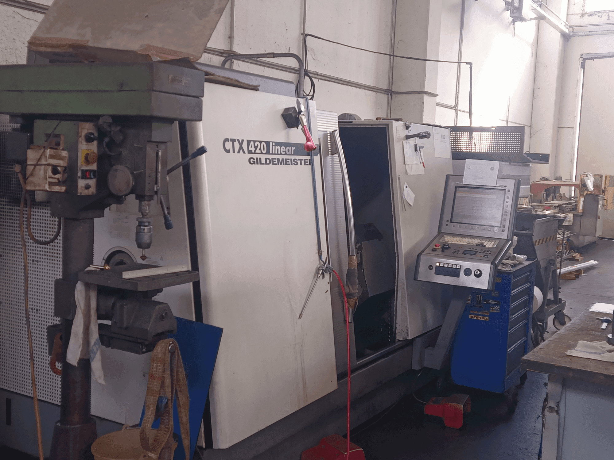 Mašīnas Gildemeister CTX 420 Linear pretskats