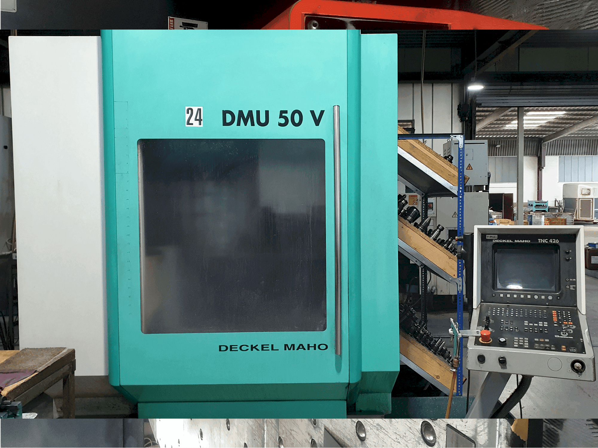 Mašīnas DECKEL MAHO DMU 50 V pretskats