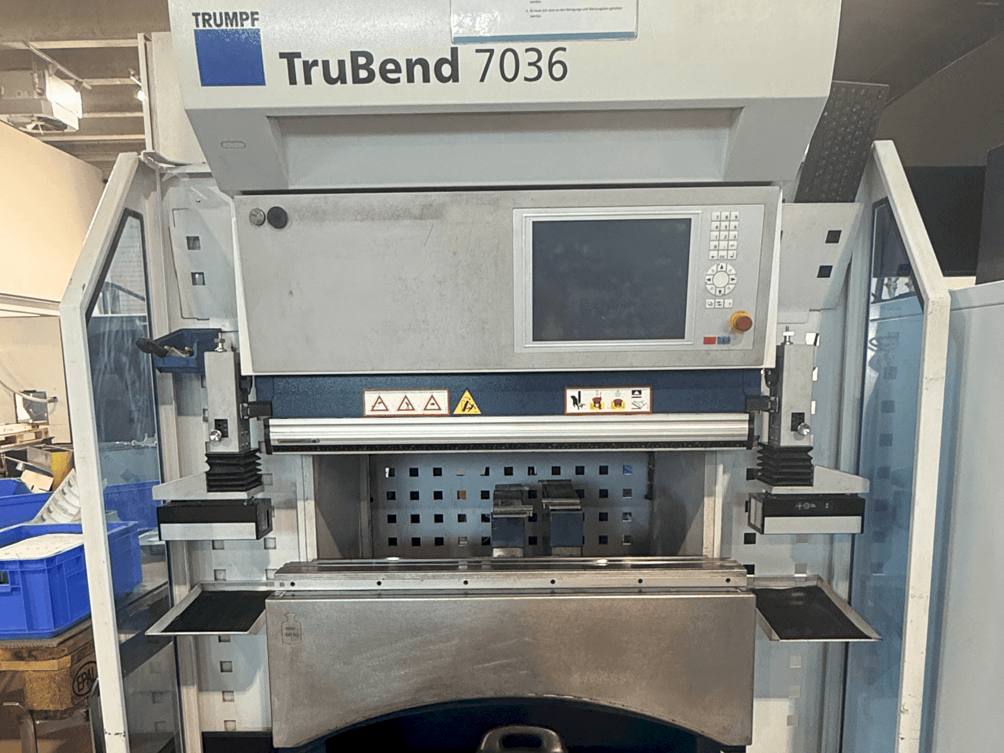 Mašīnas TRUMPF TruBend 7036 pretskats