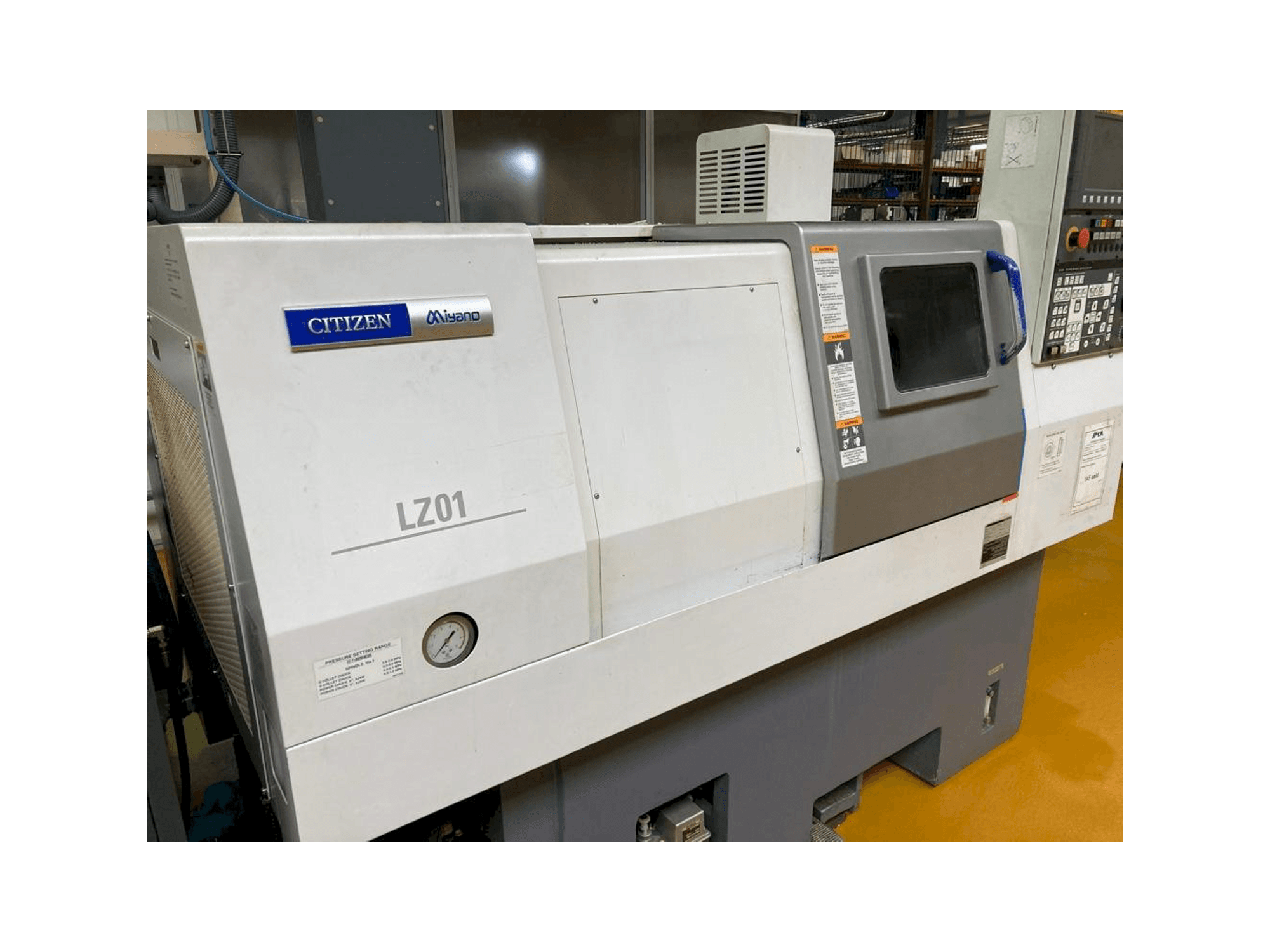 Mašīnas Miyano LZ-01RY2 pretskats