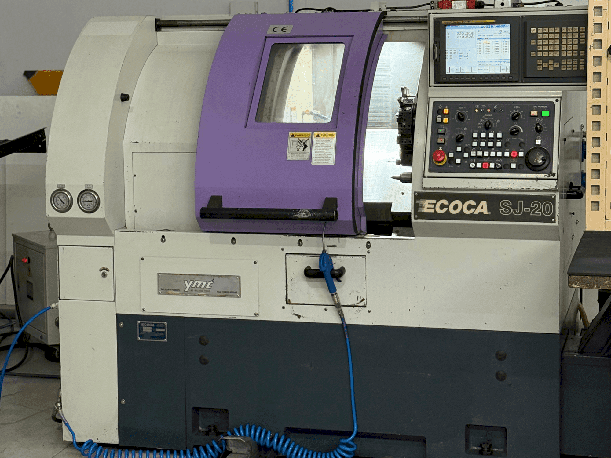 Mašīnas ECOCA SJ-20 pretskats