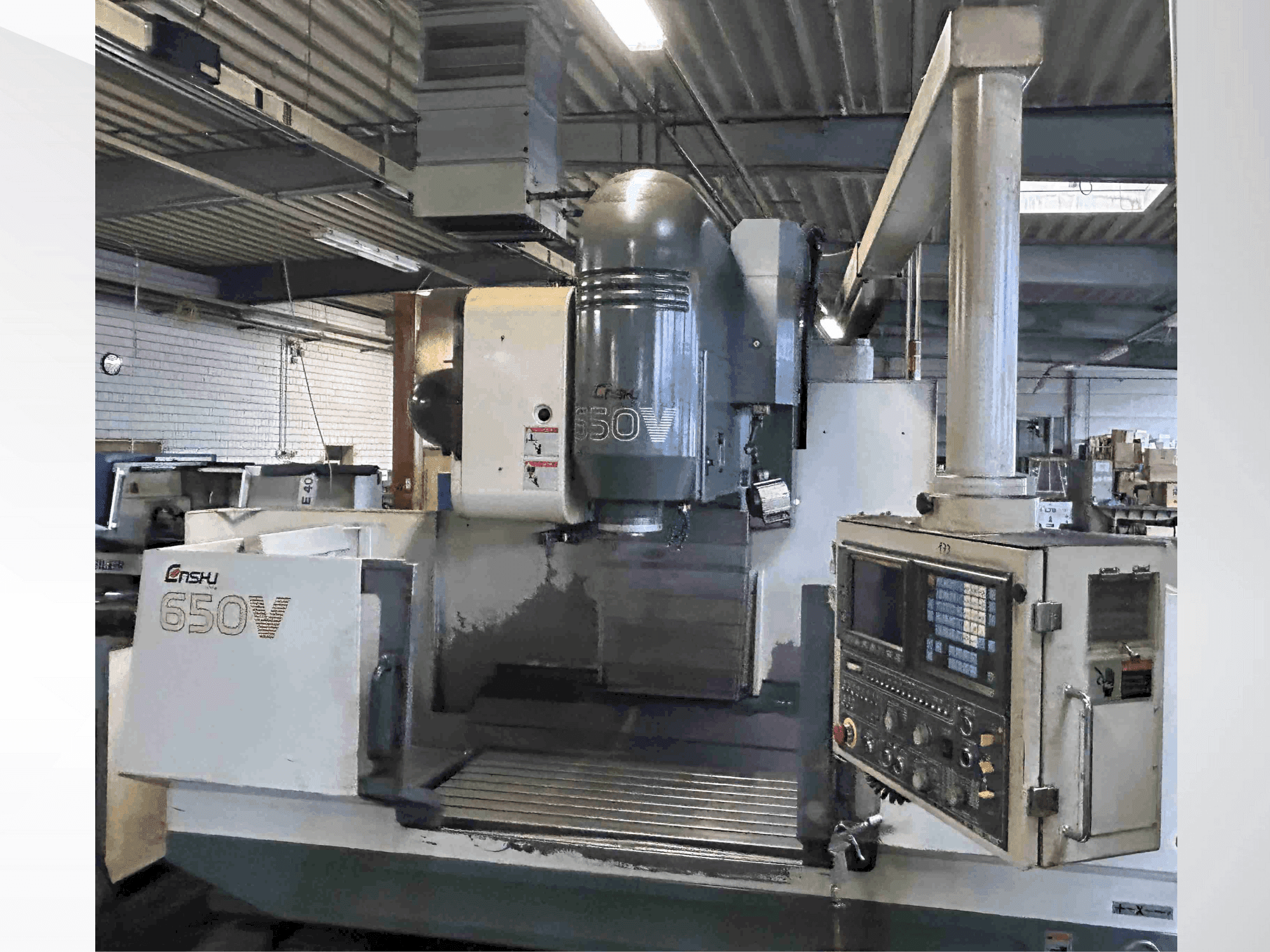 Mašīnas Enshu 650 V pretskats