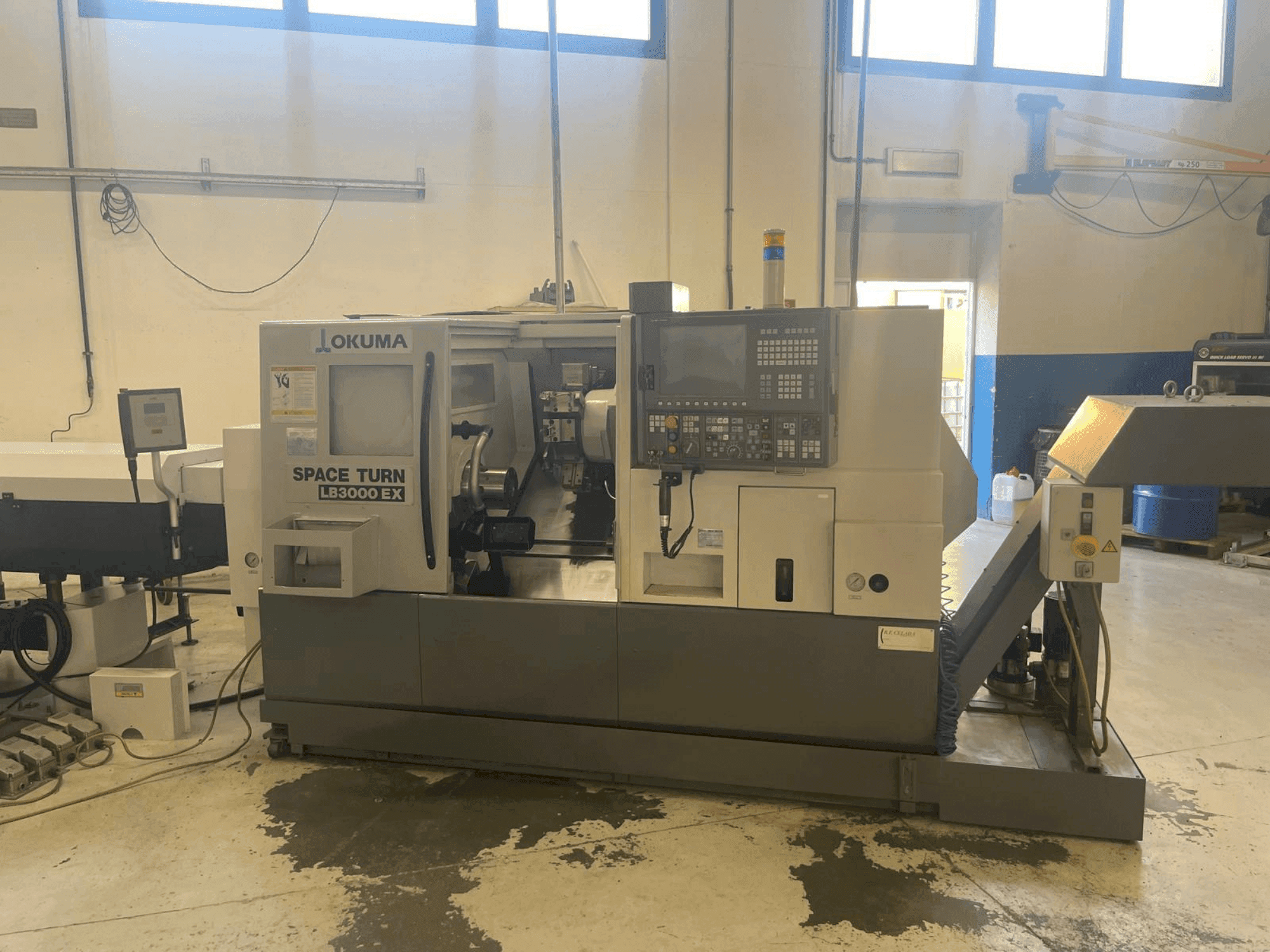 Mašīnas Okuma SPACE TURN LB 3000 EX pretskats