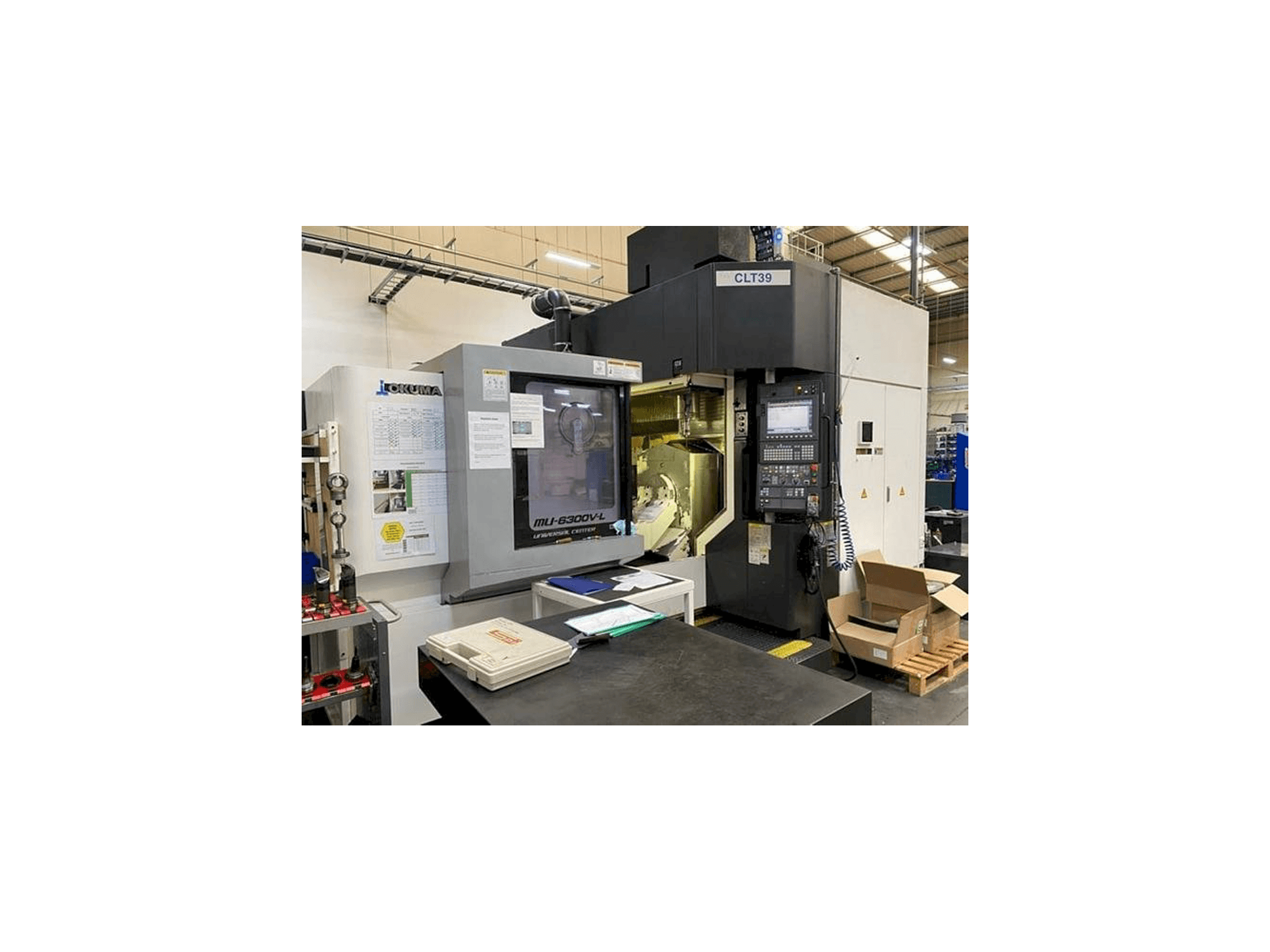 Mašīnas Okuma MU 6300V-L pretskats