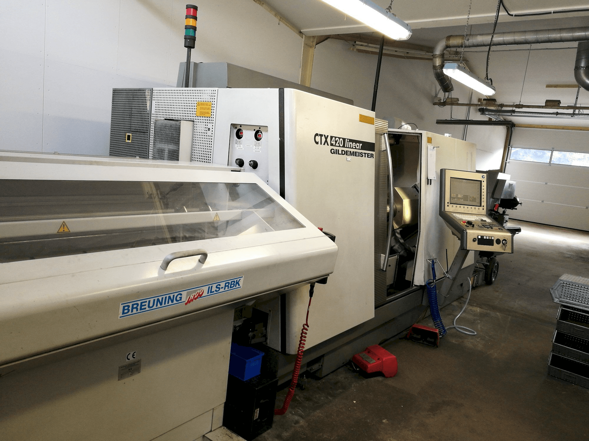 Mašīnas Gildemeister CTX 420 linear / V6 pretskats