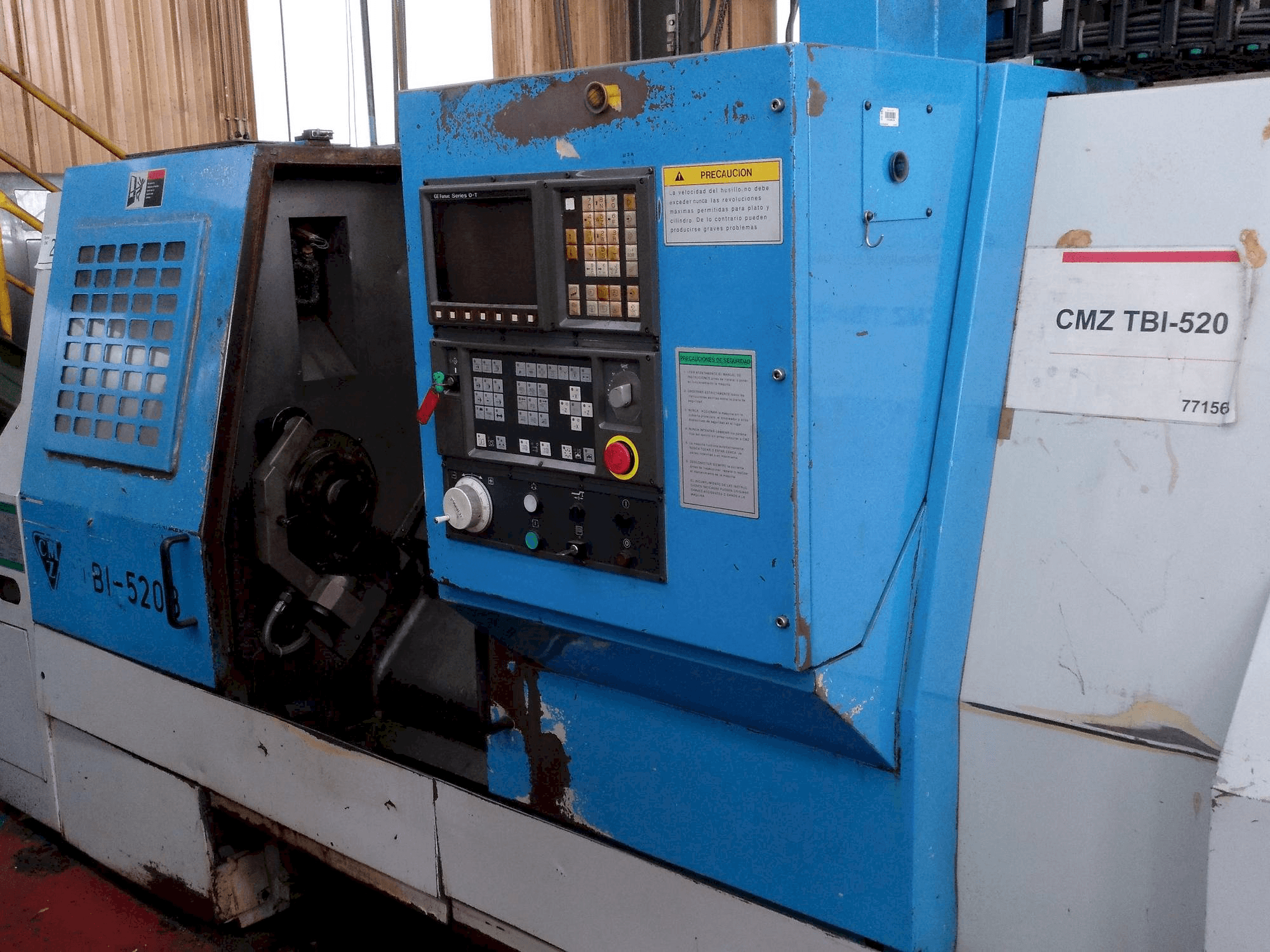 Mašīnas CMZ TBI 520 pretskats