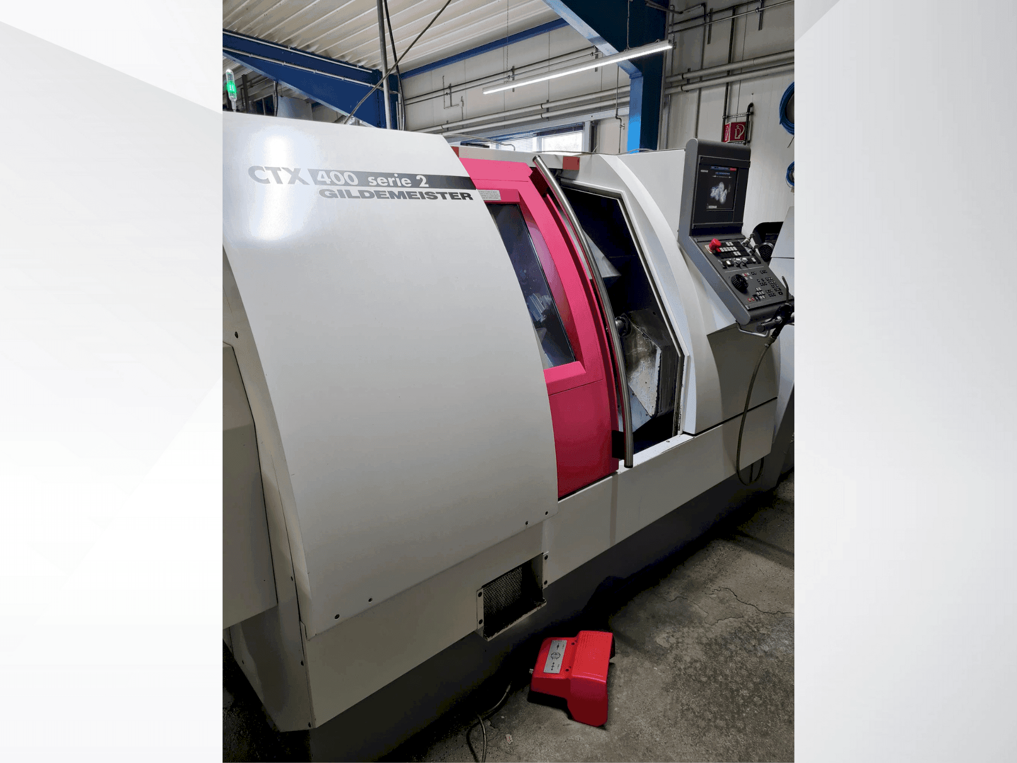 Mašīnas Gildemeister CTX 400 S2 pretskats