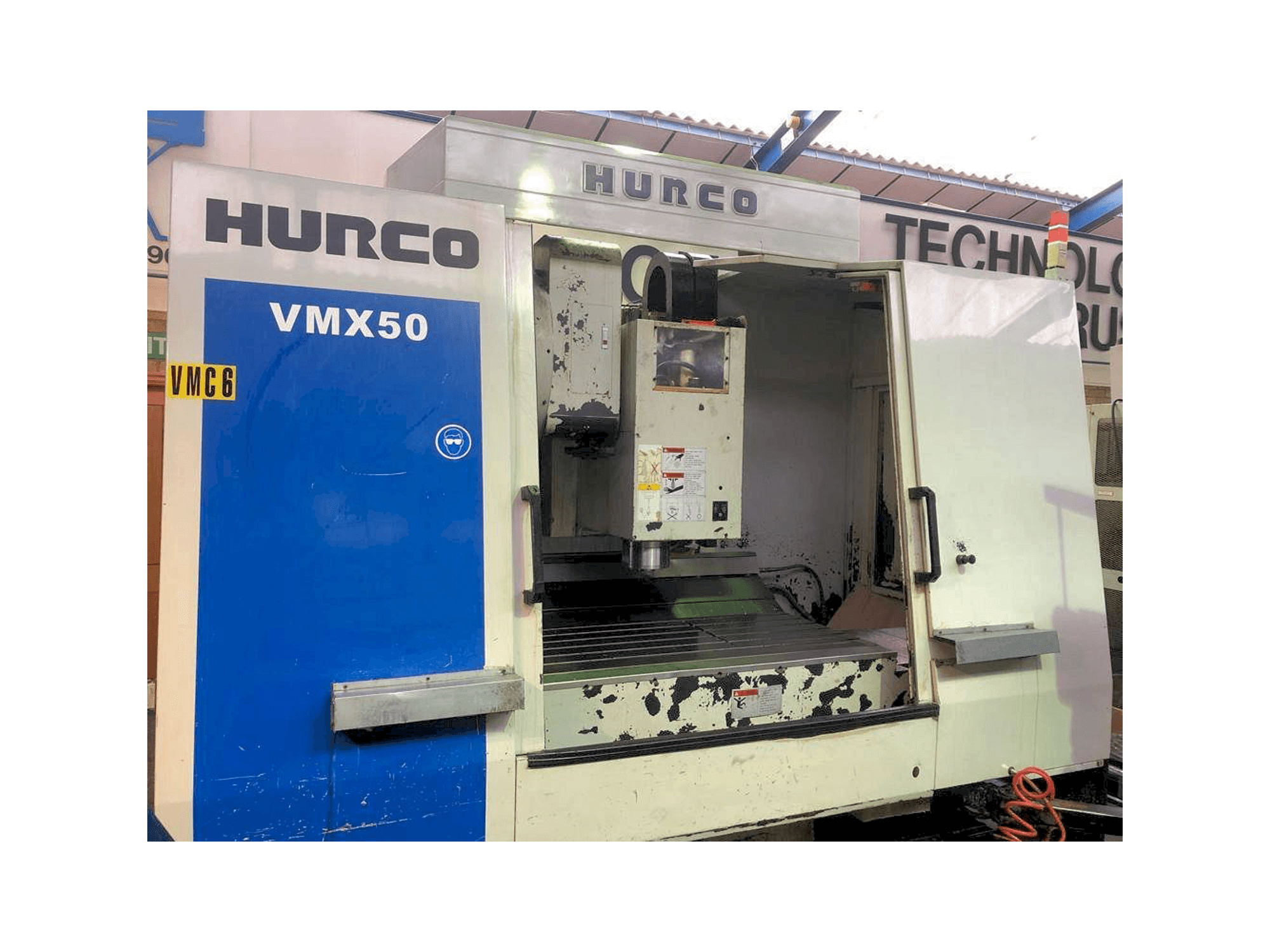 Mašīnas Hurco VMX 50/40T pretskats