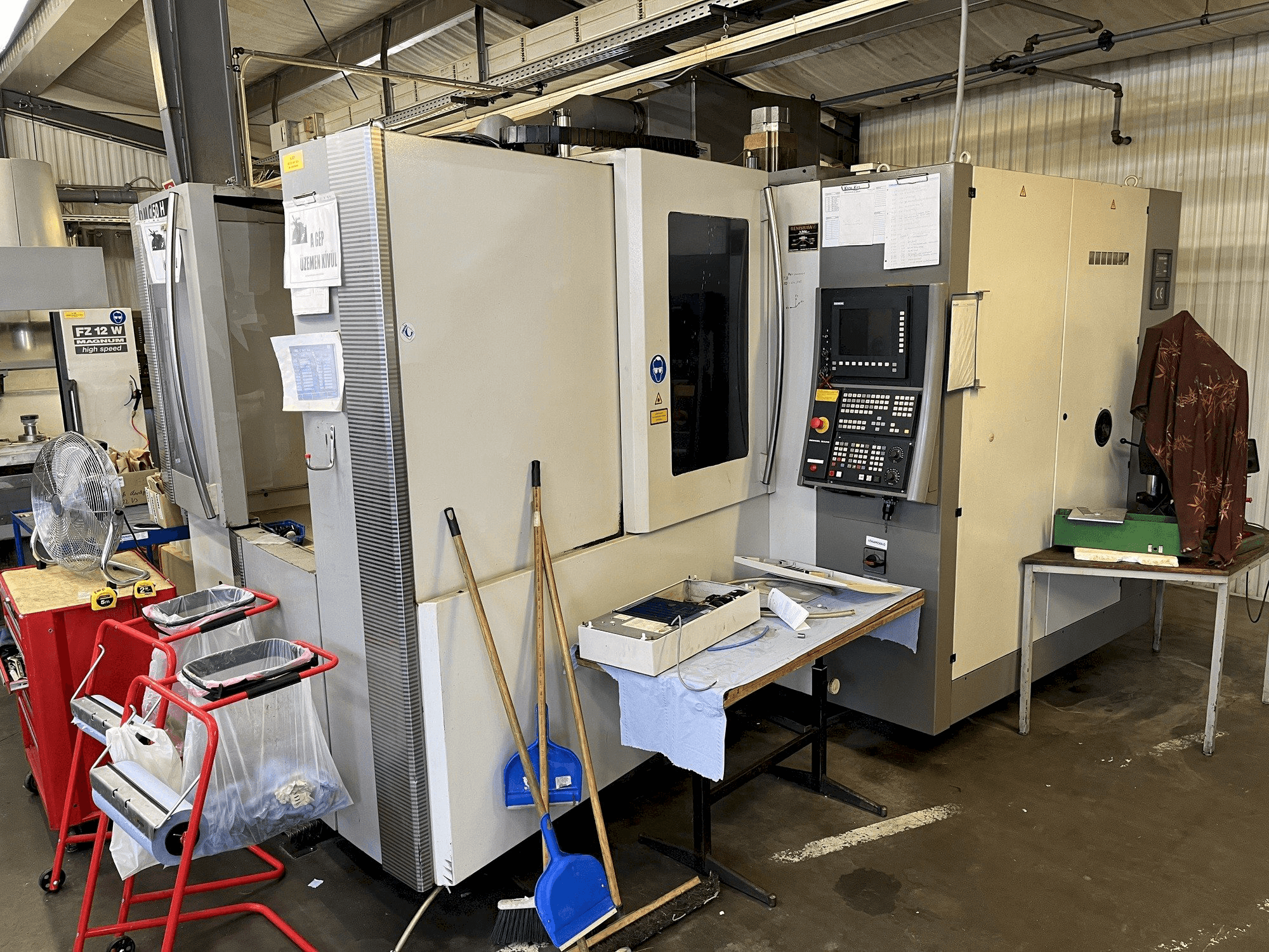 Mašīnas DMG MORI DMC 50H pretskats
