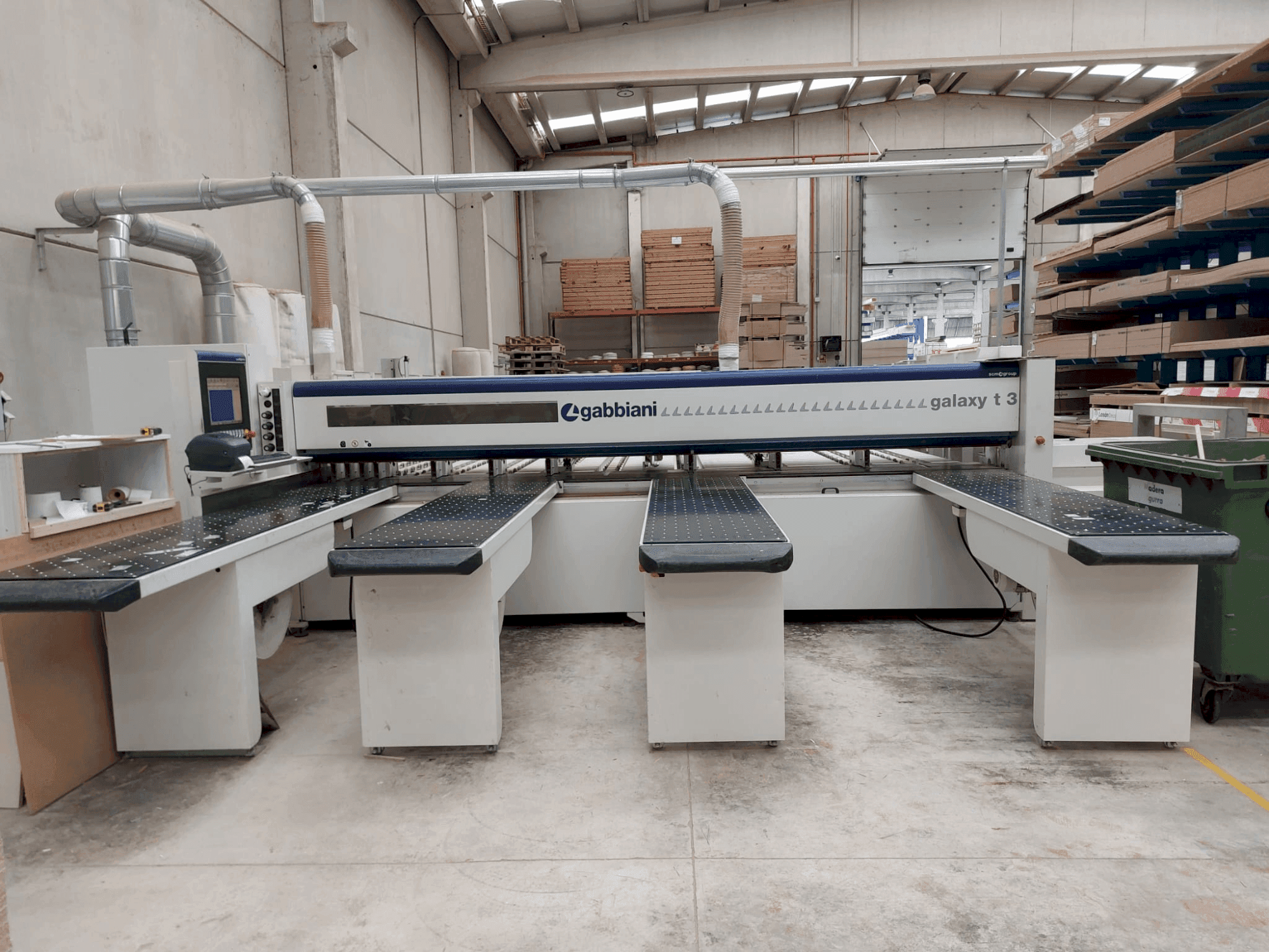 Mašīnas SCM Gabbiani Galaxy T3 110A pretskats