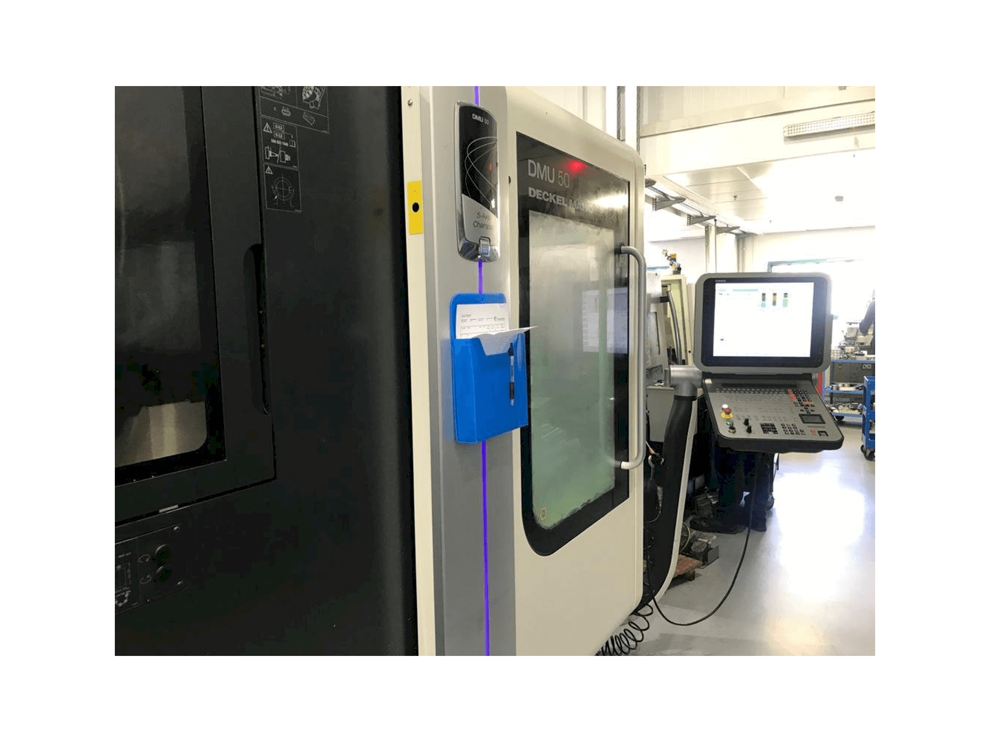 Mašīnas DMG Mori Seiki DMU 50 pretskats