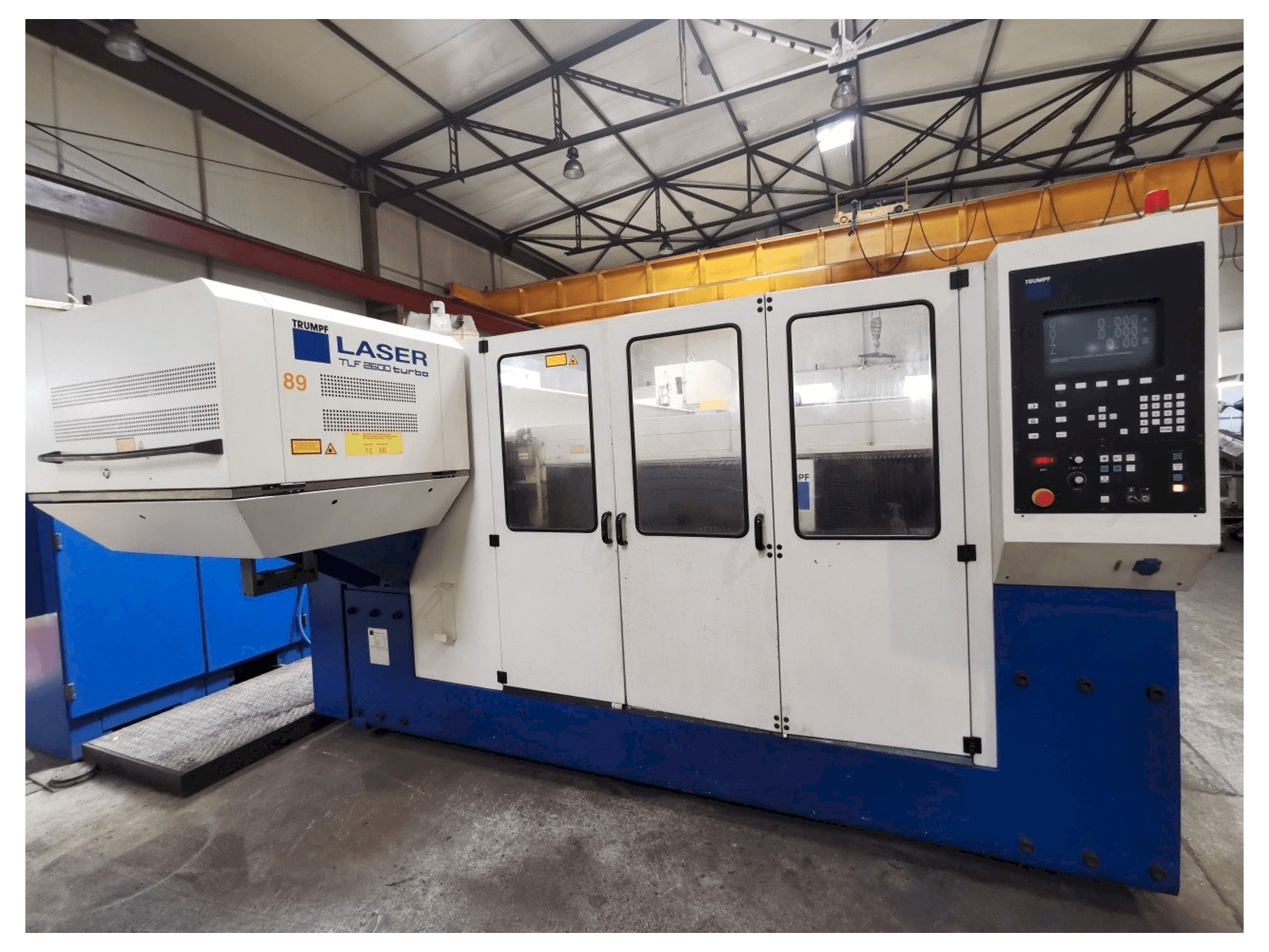 Mašīnas Trumpf Trumatic L 4030 pretskats