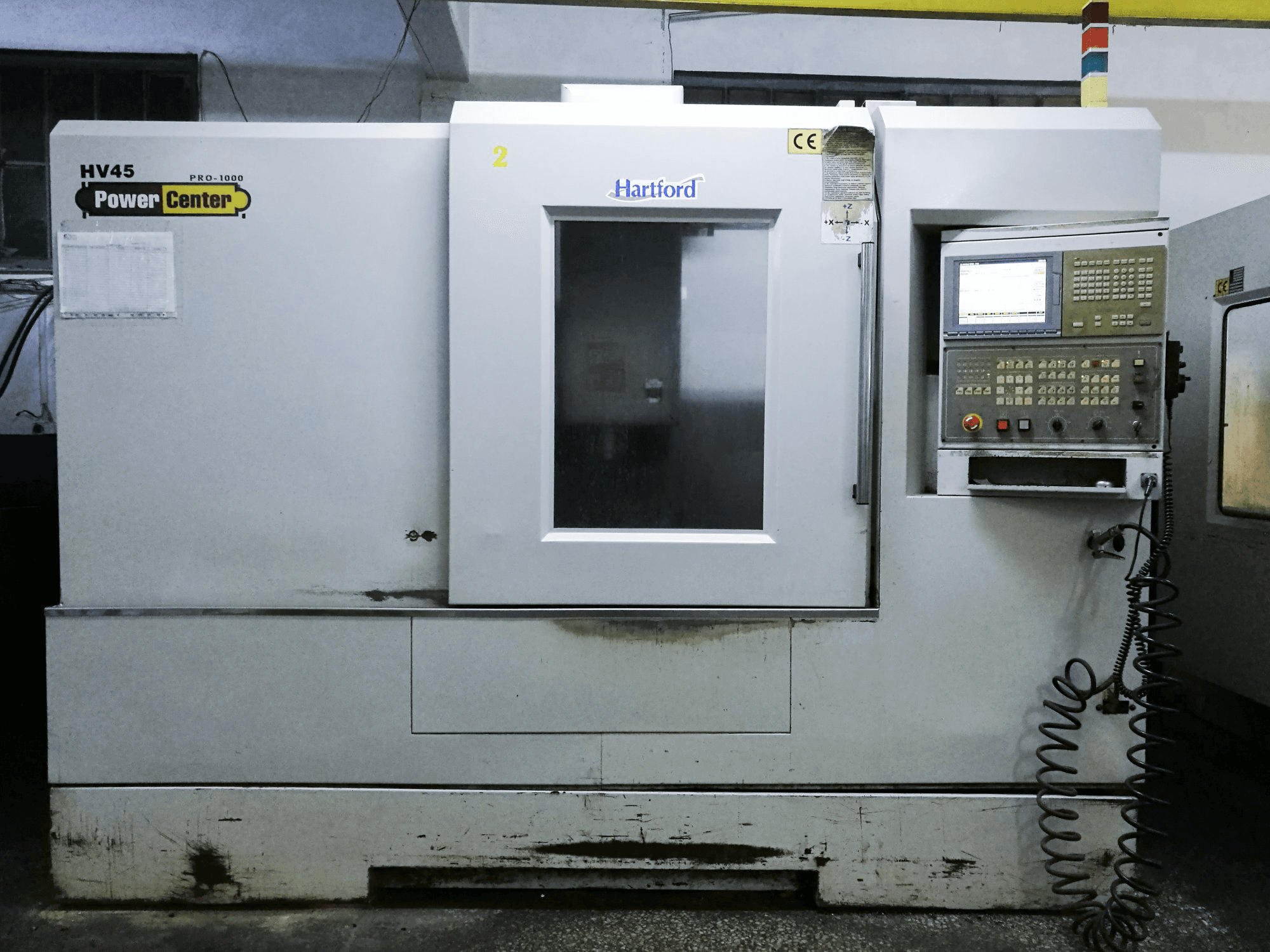 Mašīnas Hartford PRO1000A informācija