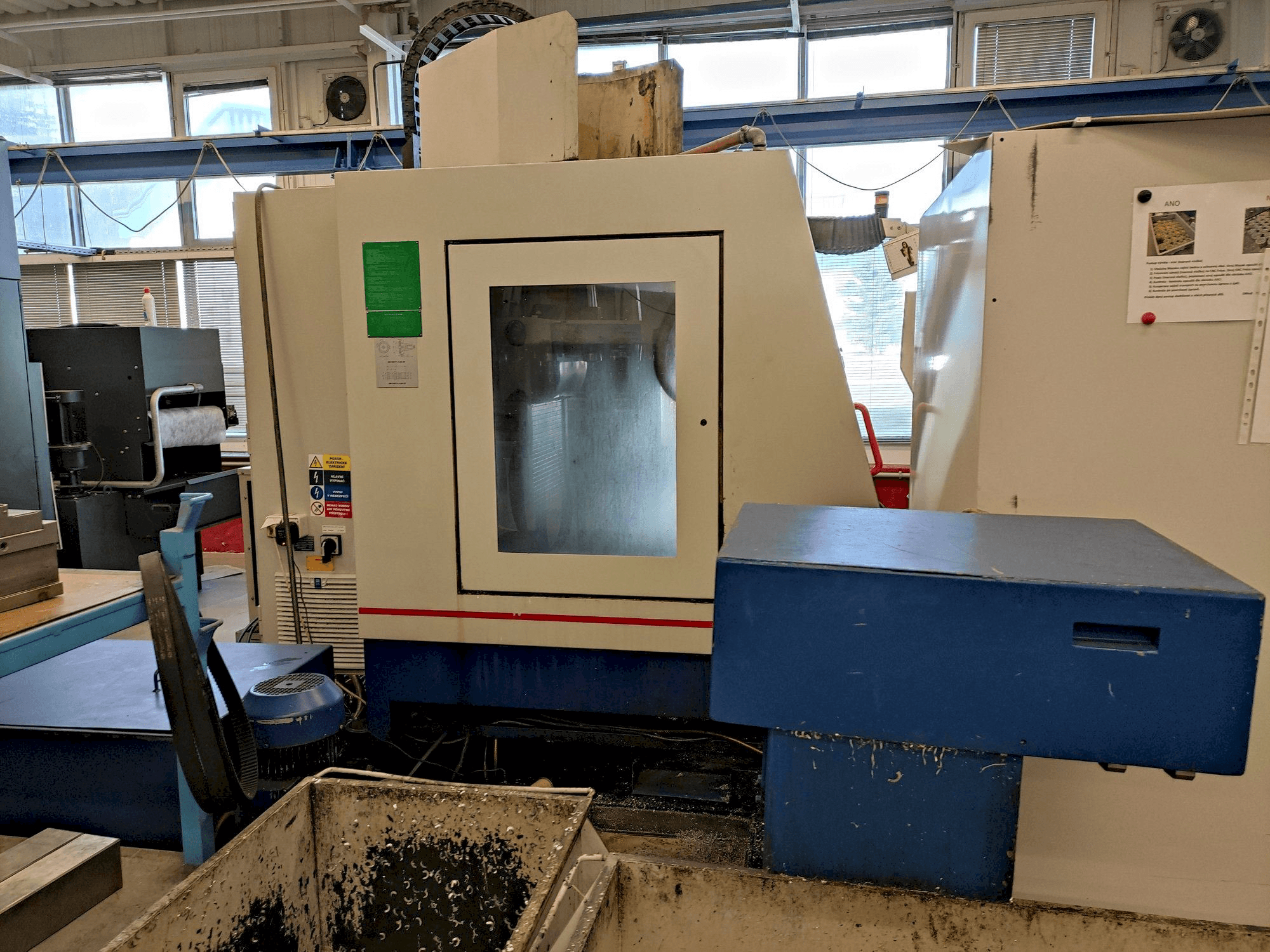 Mašīnas ZPS MCFV 1260 NT pretskats