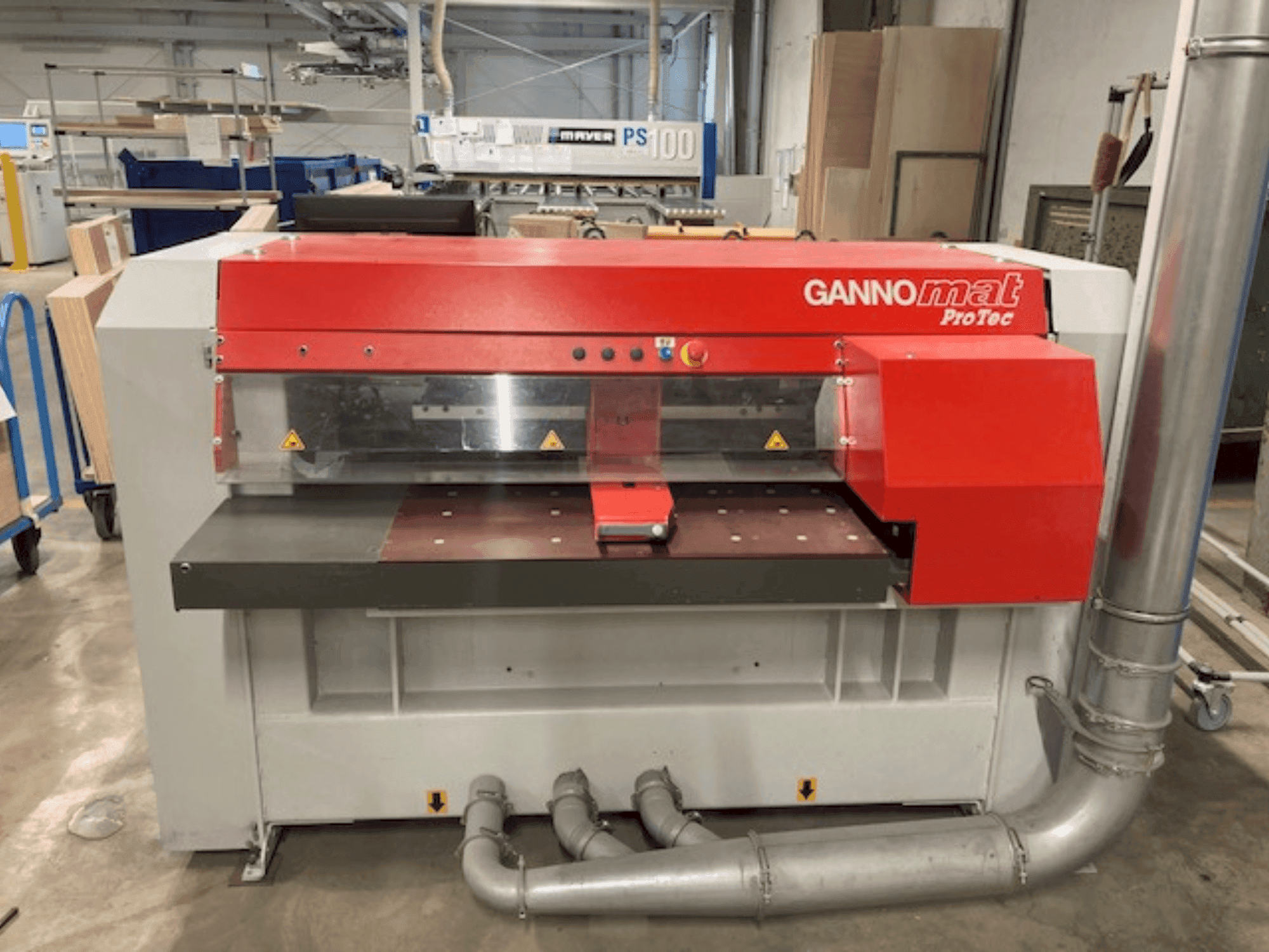 Mašīnas GANNOMAT ProTec 571 pretskats