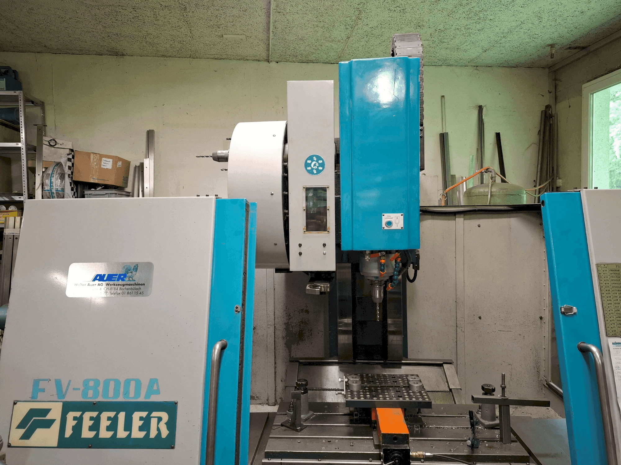 Mašīnas Feeler FV-800A pretskats