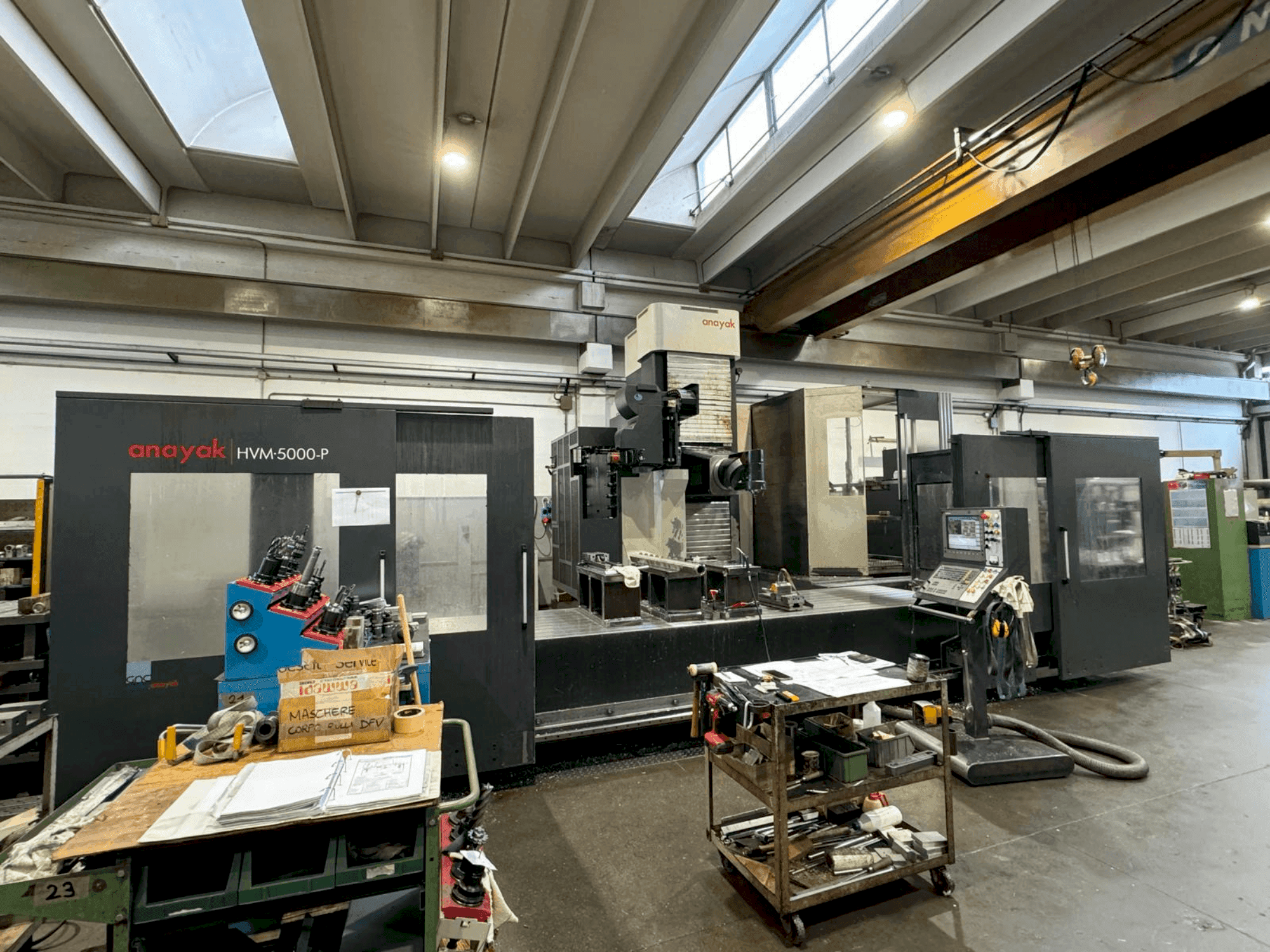 Mašīnas ANAYAK HVM 5000P pretskats