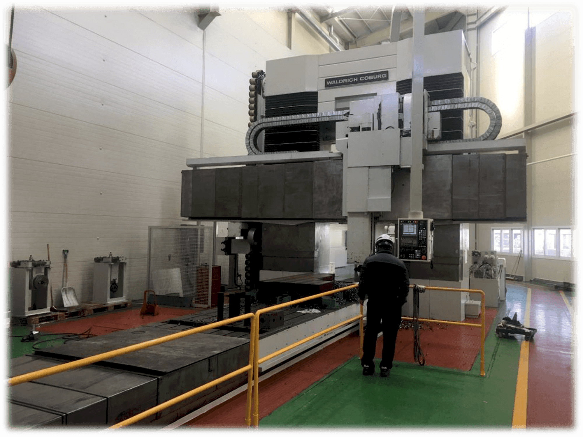 Mašīnas WALDRICH COBURG 14-10FP150NC pretskats