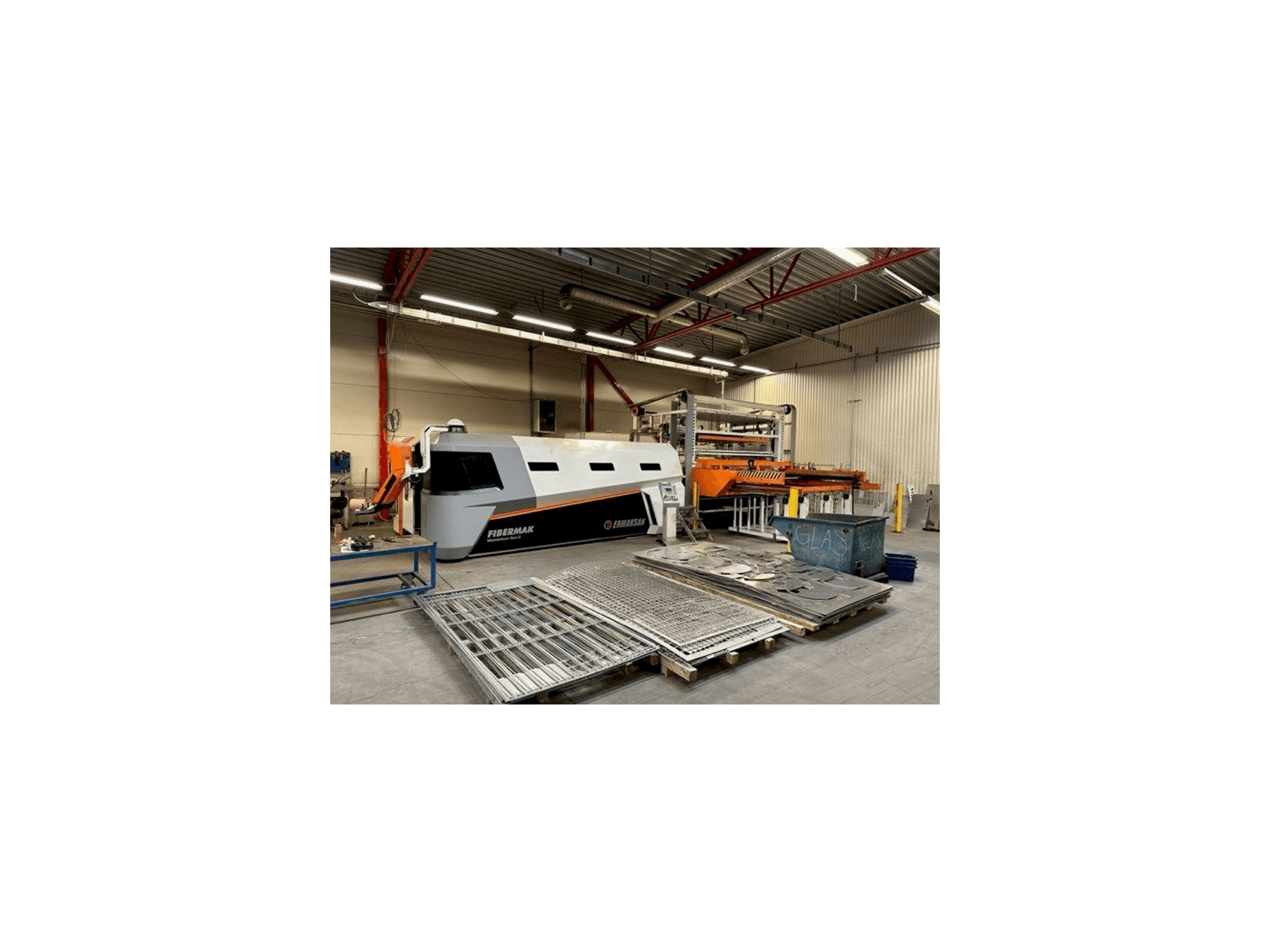 Mašīnas ERMAKSAN Fibermak 4KW pretskats