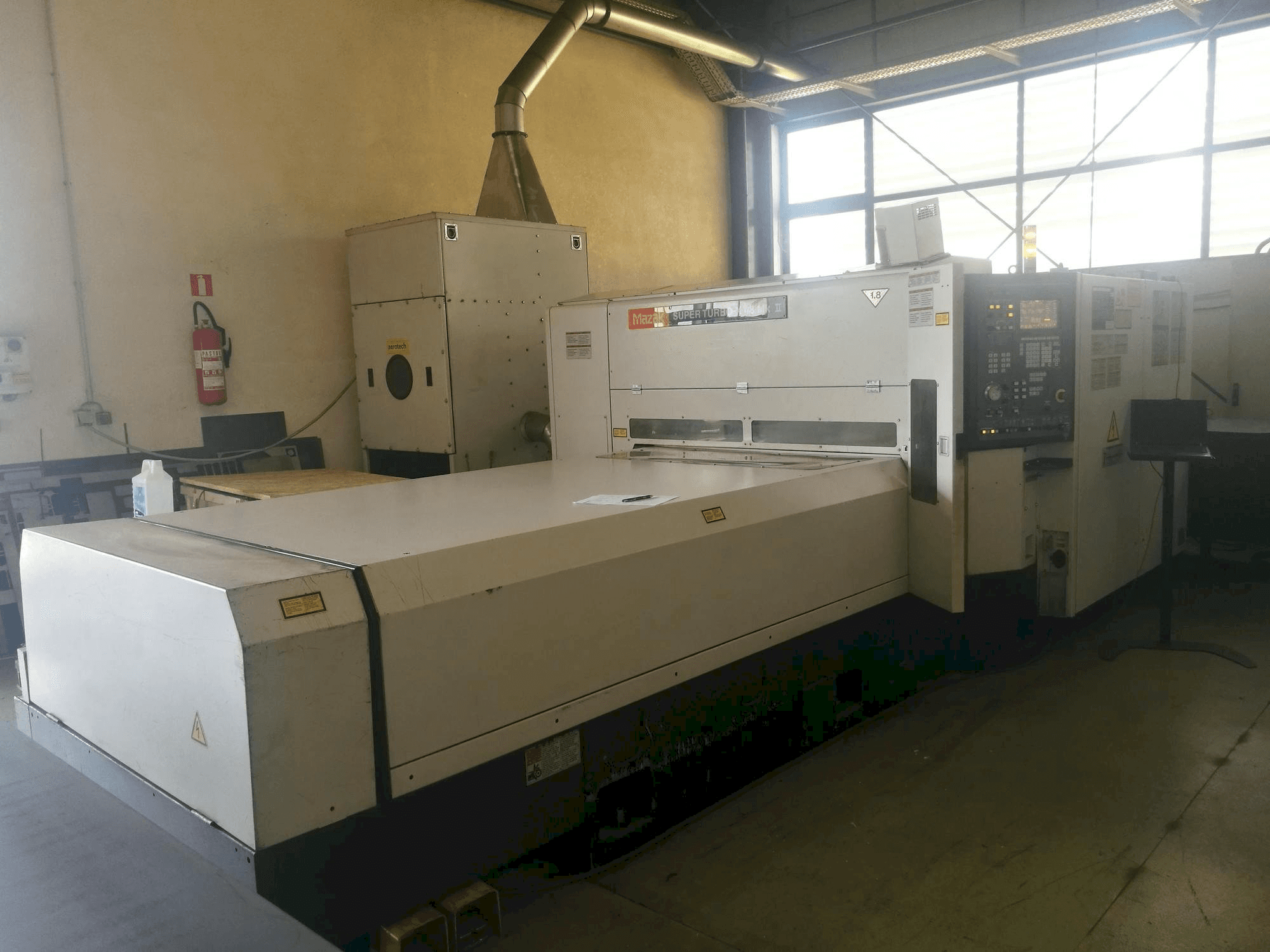 Mašīnas Mazak Super Turbo-X 48 Mk II pretskats