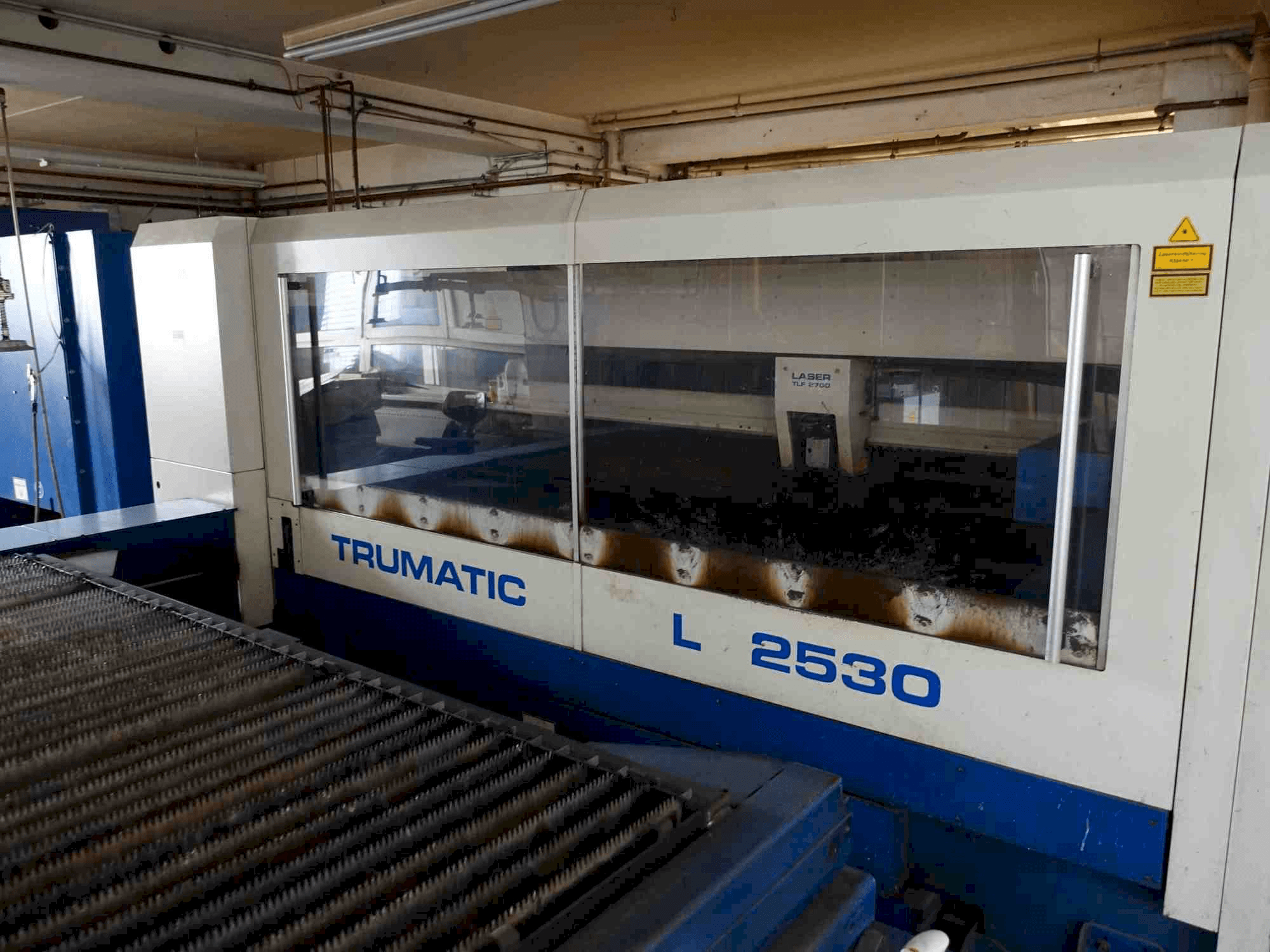 Mašīnas Trumpf Trumatic L2530 pretskats
