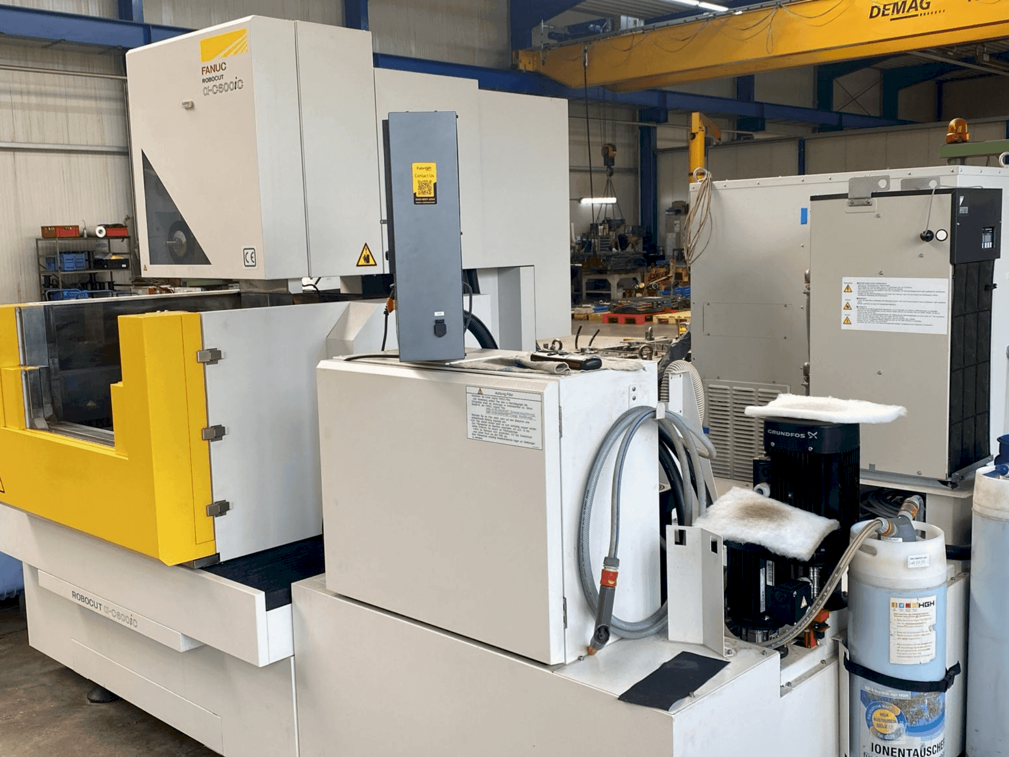 Mašīnas FANUC Robocut a-C600iC - Z400 pretskats