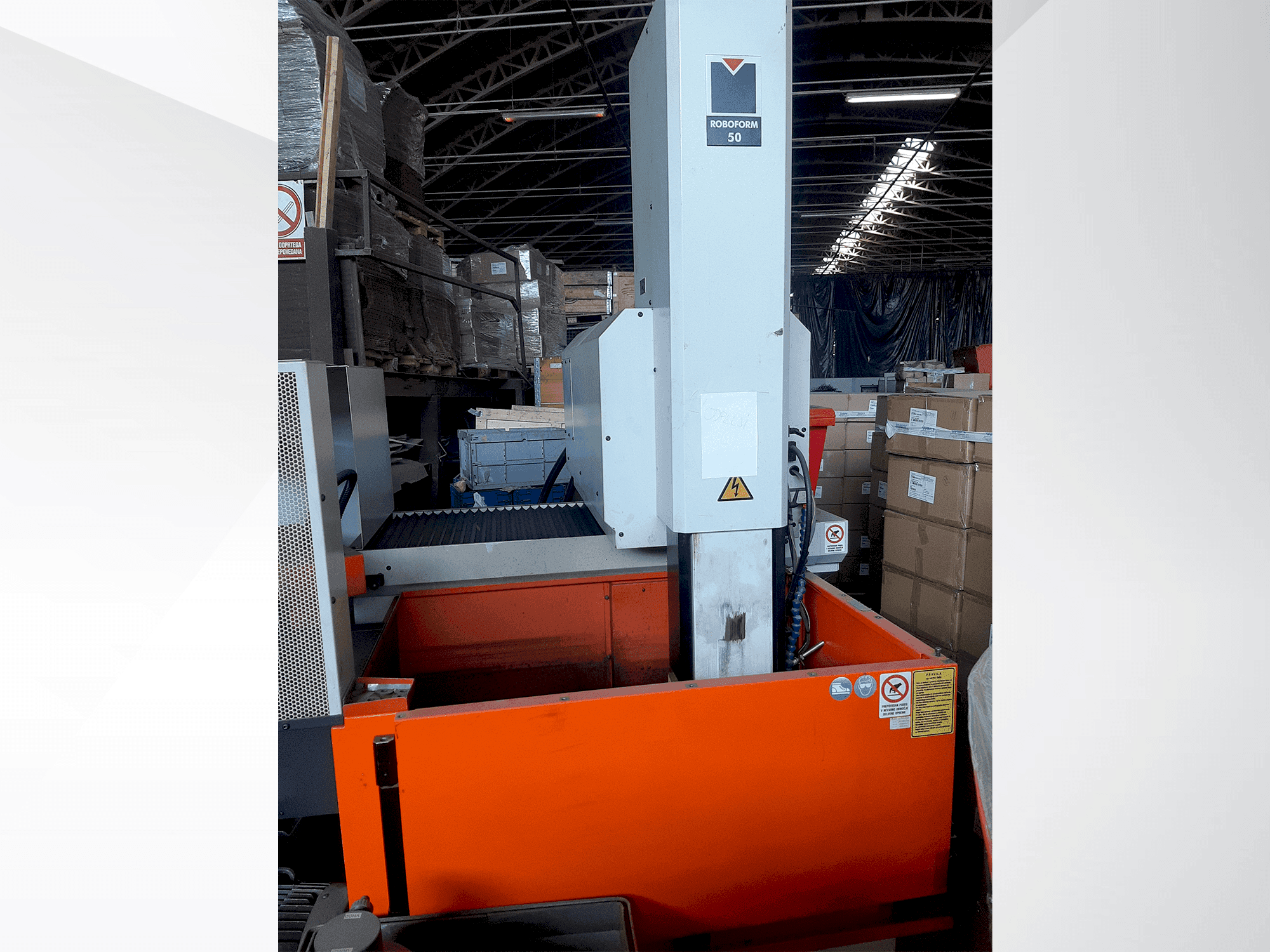 Mašīnas CHARMILLES ROBOFORM 50 pretskats