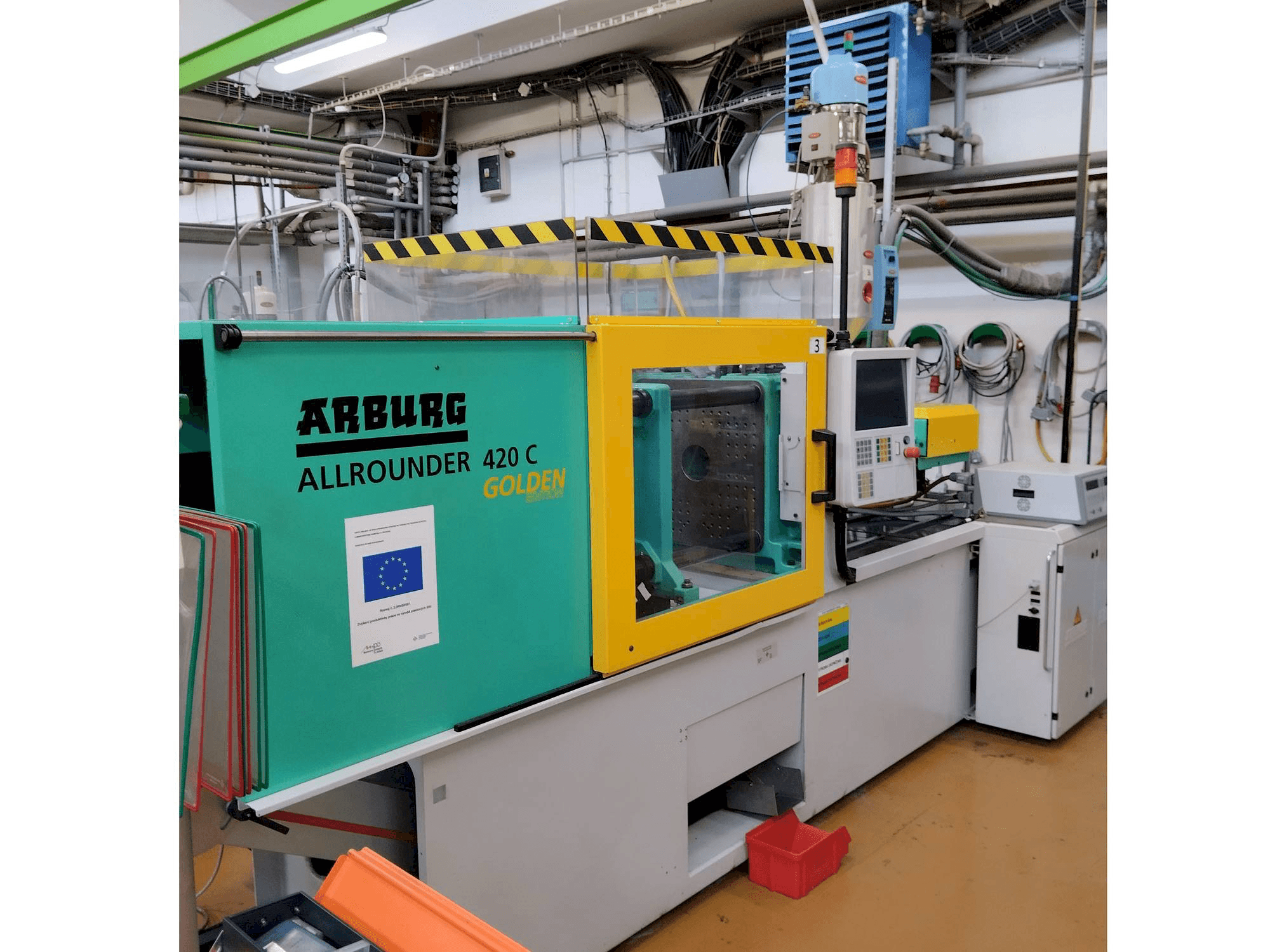 Mašīnas Arburg 420C 1000-290 pretskats