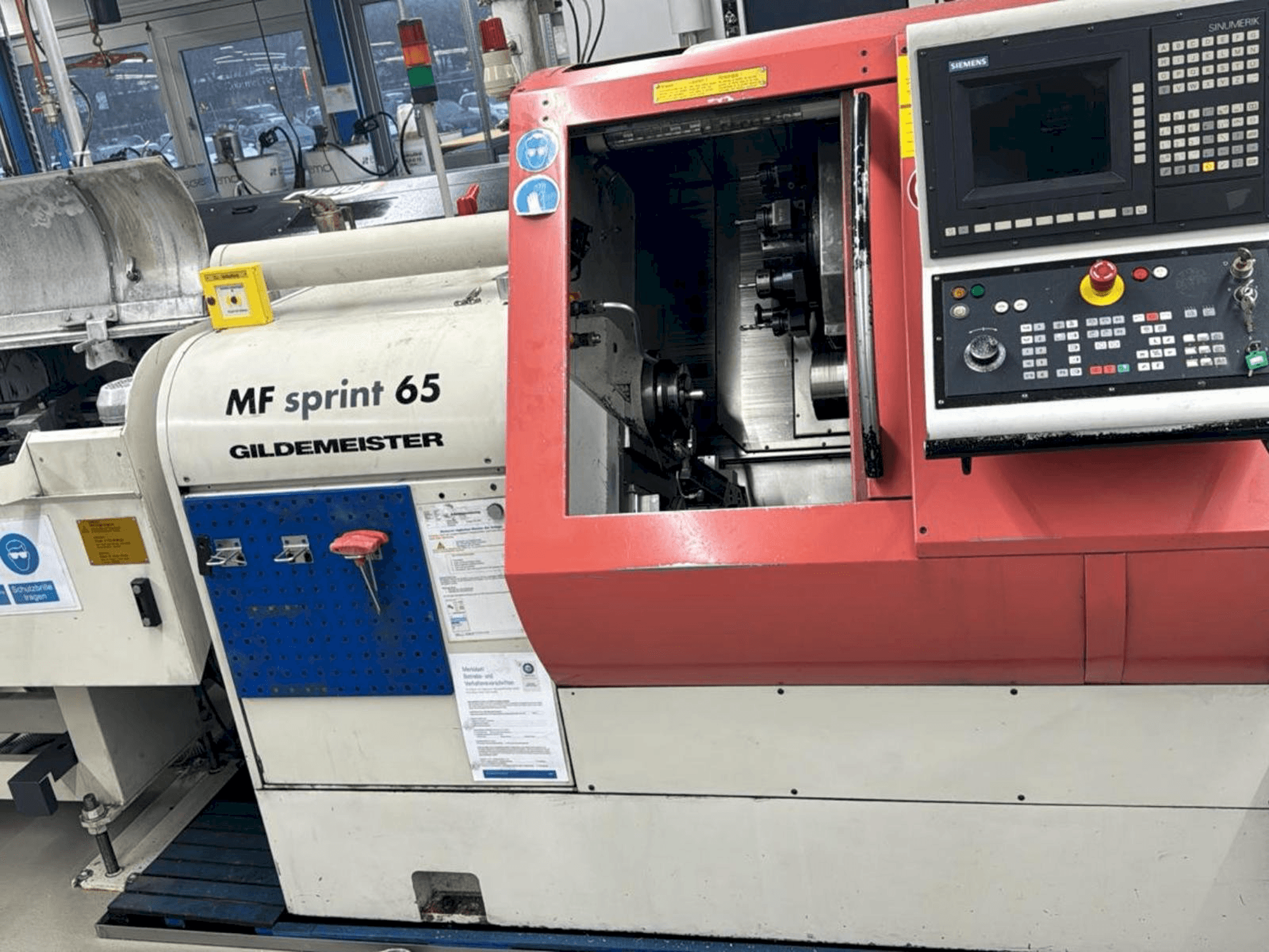 Mašīnas Gildemeister MF SPRINT 65 pretskats